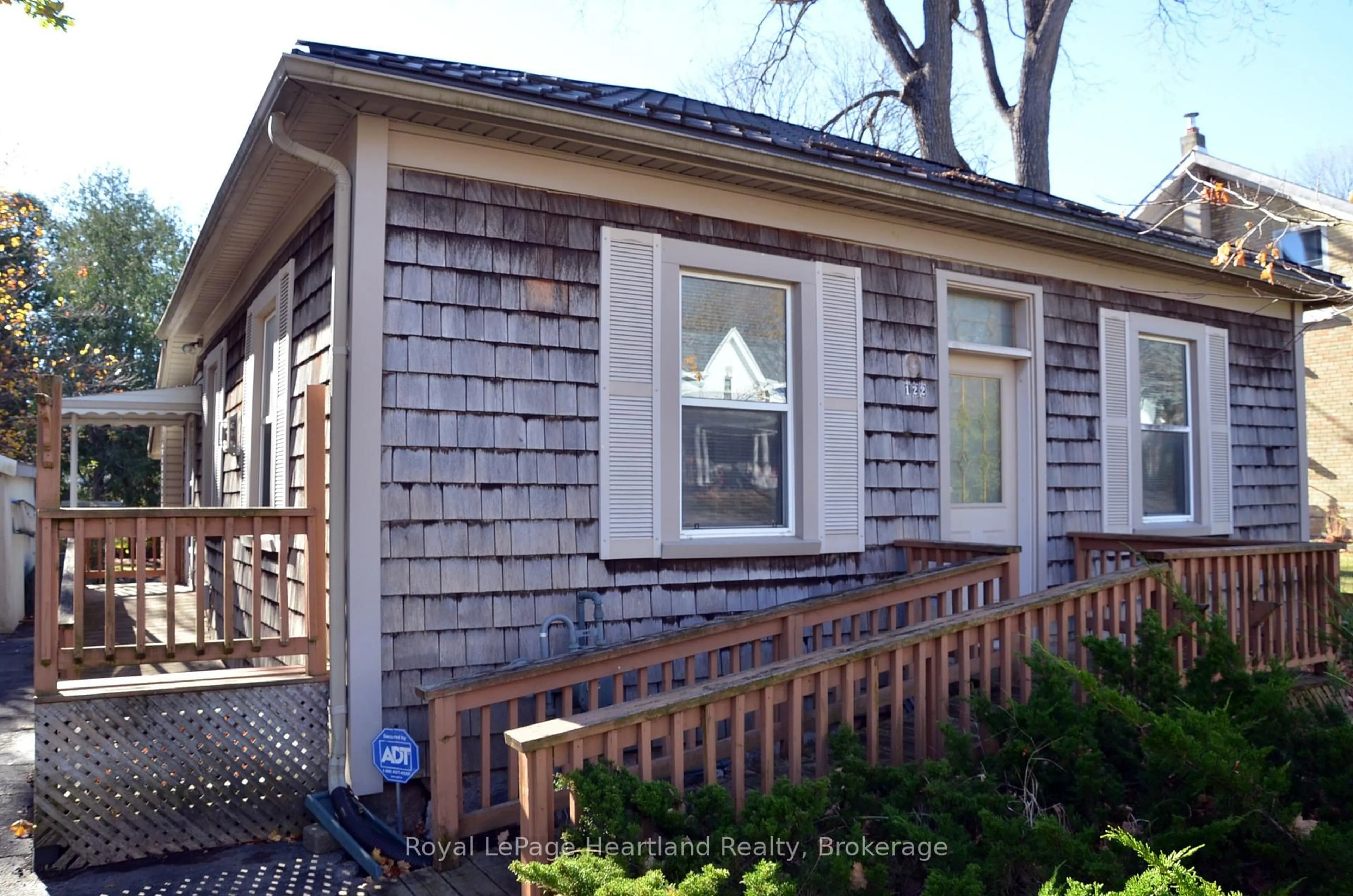 Home with vinyl exterior material, street for 122 MARY STREET, Central Huron Ontario N0M 1L0