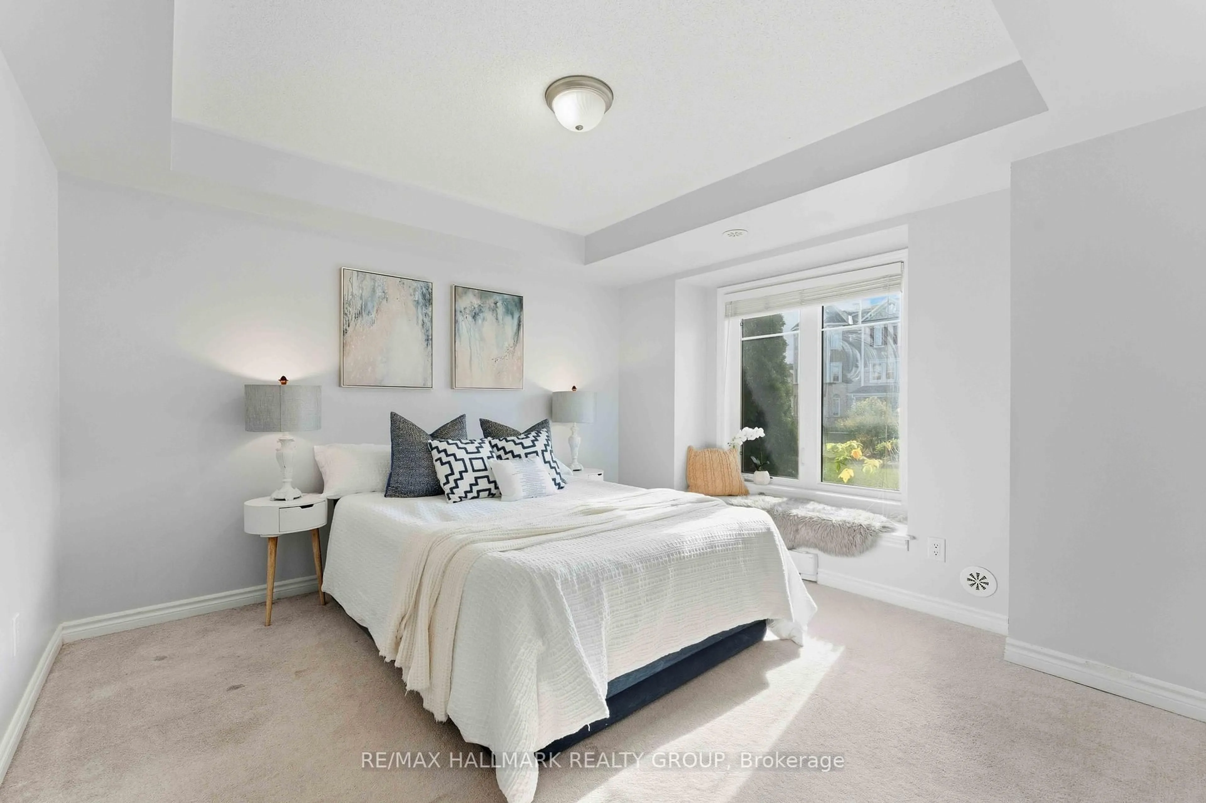 Bedroom with bed, unknown for 730D Maloja Way, Ottawa Ontario K2S 0N6