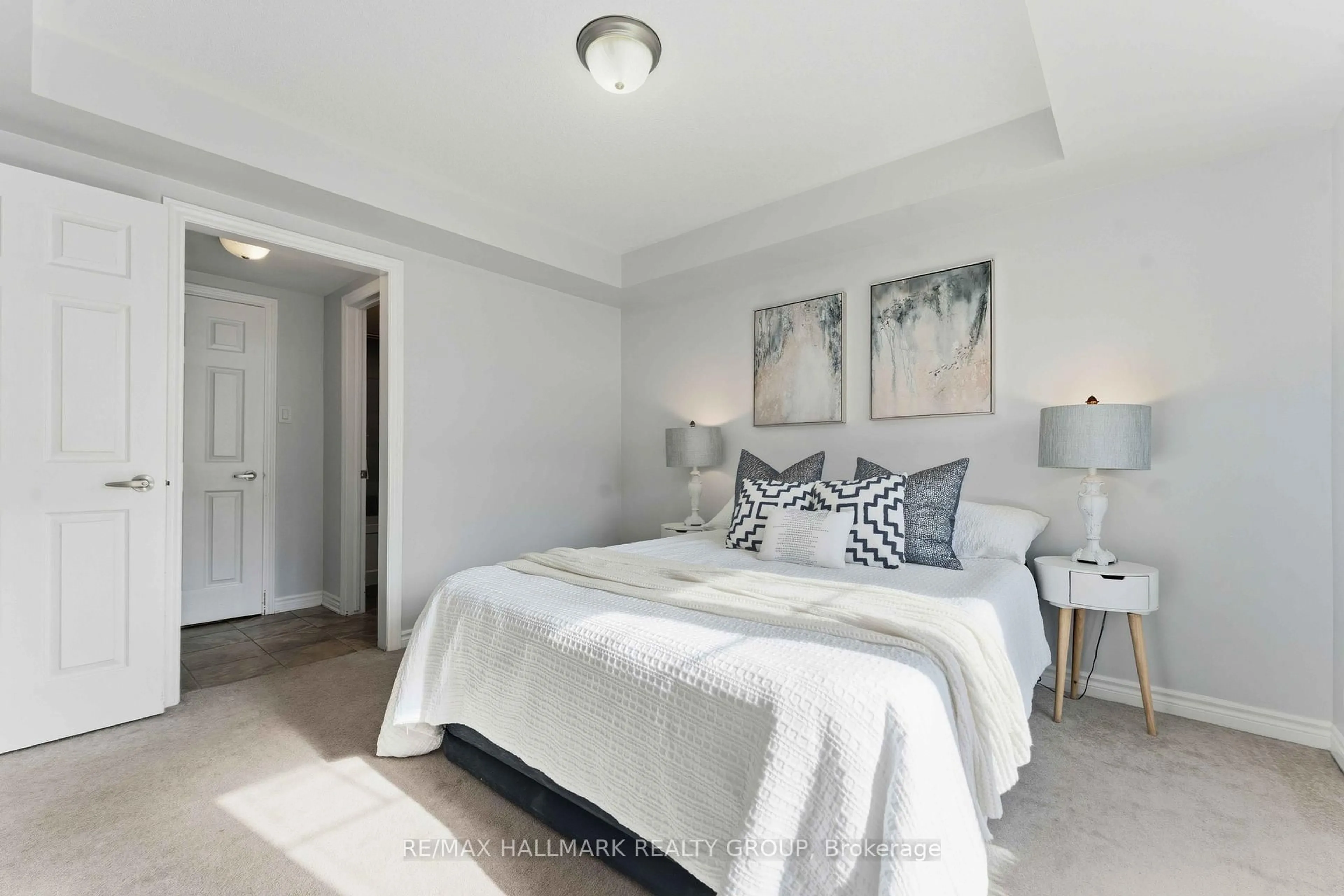 Bedroom with bed, unknown for 730D Maloja Way, Ottawa Ontario K2S 0N6