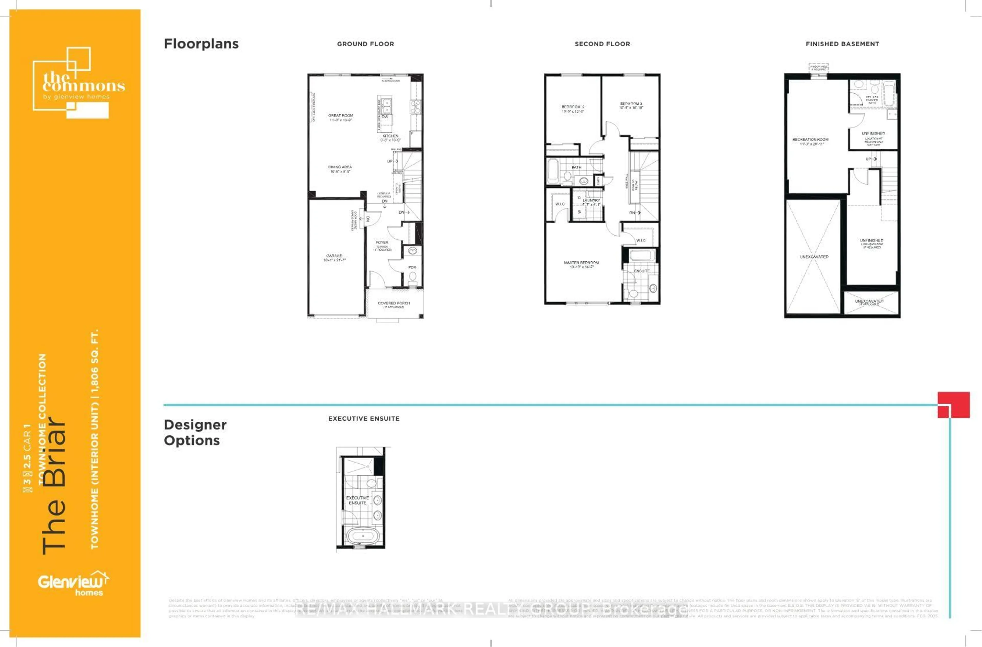 Floor plan for 222 LUDIS Way, Ottawa Ontario K1C 1T1