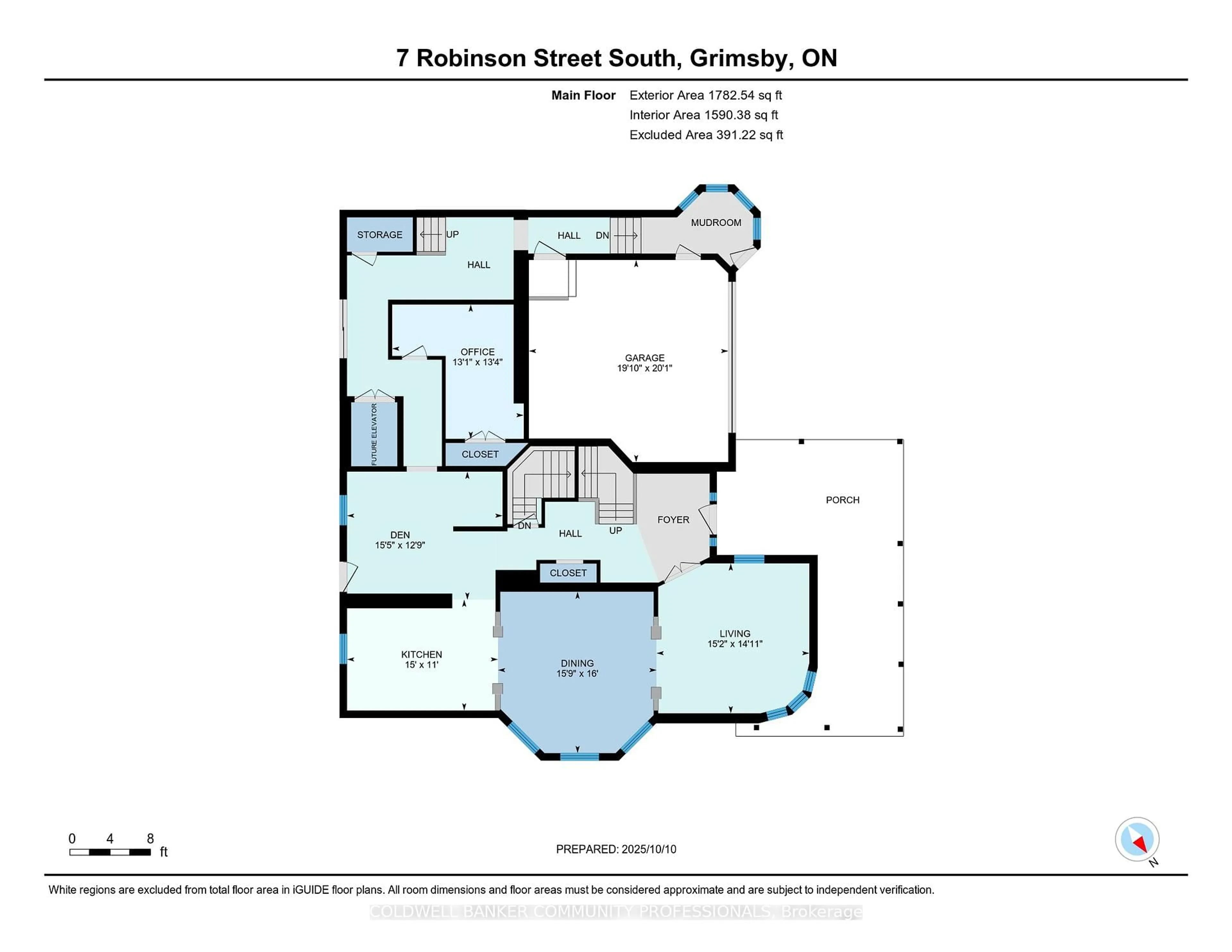Floor plan for 7 Robinson St, Grimsby Ontario L3M 3C5