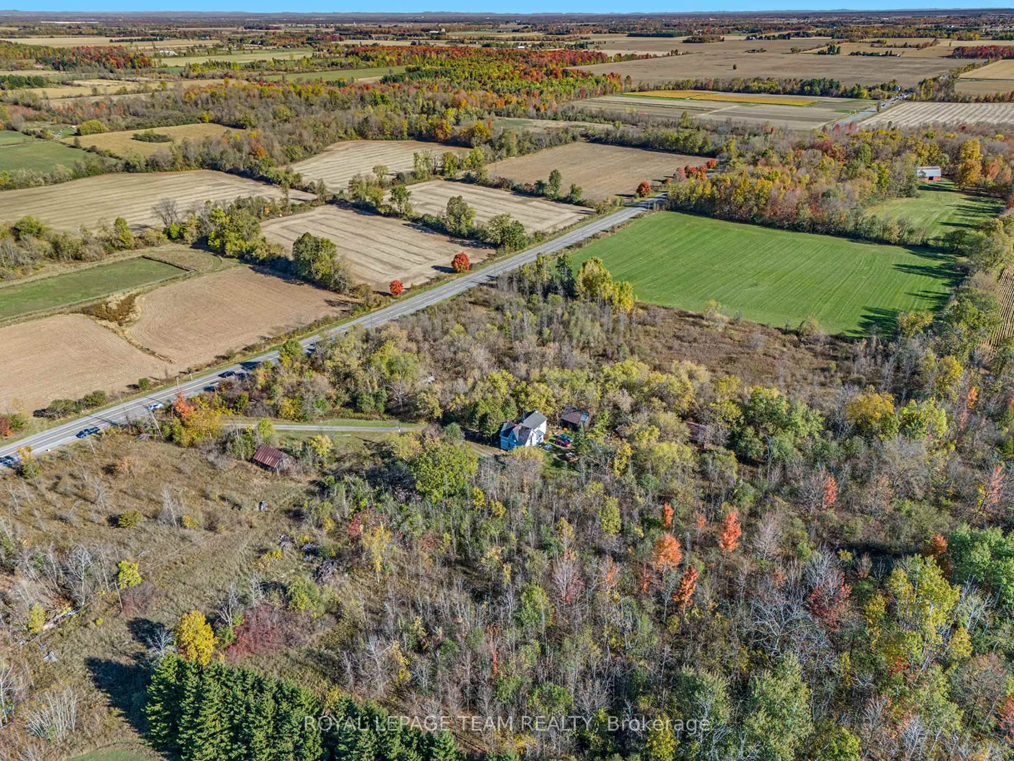 A pic from outside/outdoor area/front of a property/back of a property/a pic from drone, forest/trees view for 9066 Victoria St, Ottawa Ontario K0A 1V0