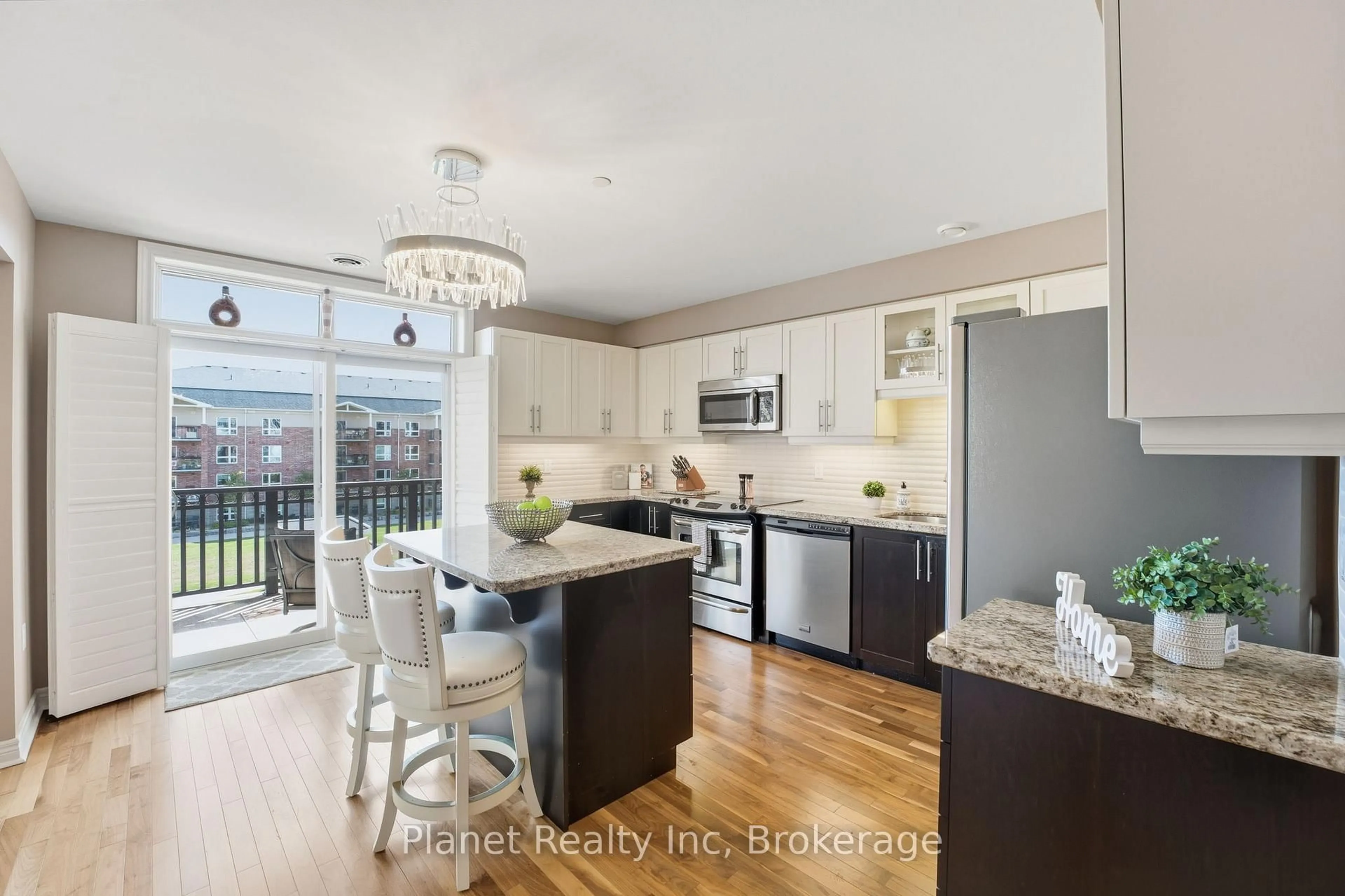 Open concept kitchen, unknown for 65 Bayberry Dr #308, Guelph Ontario N1G 5K8