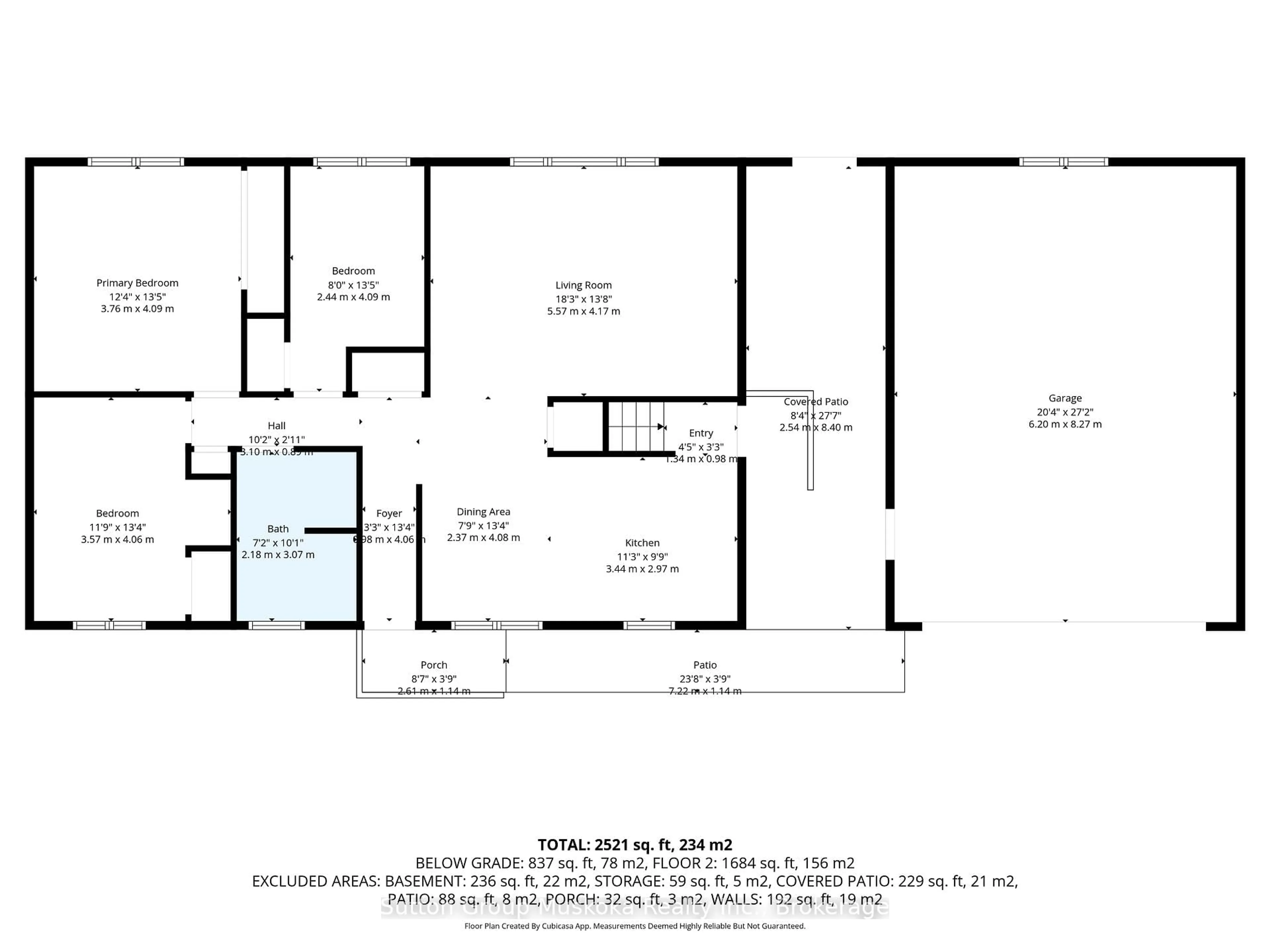 Floor plan for 467 West Browns Rd, Huntsville Ontario P1H 0H9