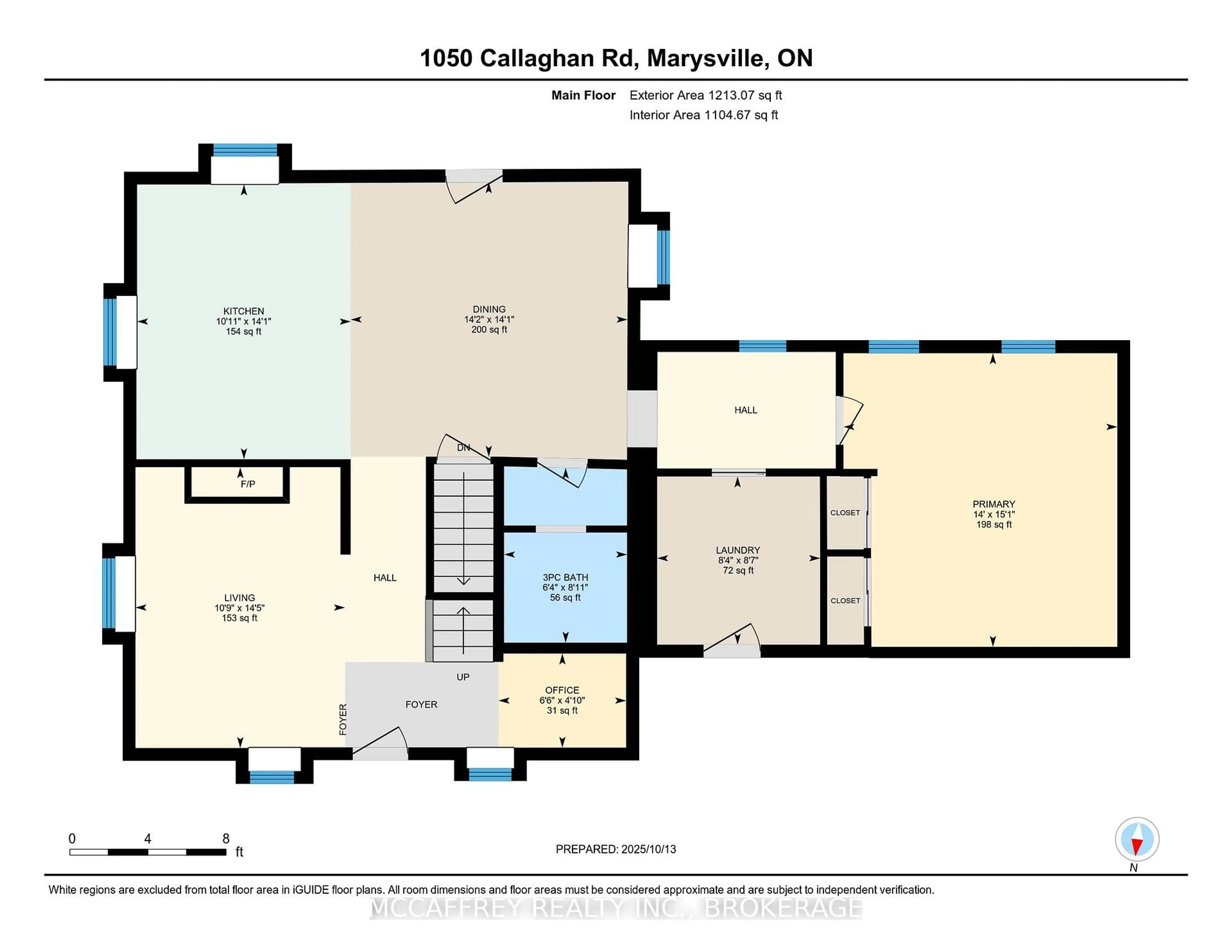 Floor plan for 1050 Callaghan Rd, Shannonville Ontario K0K 2N0