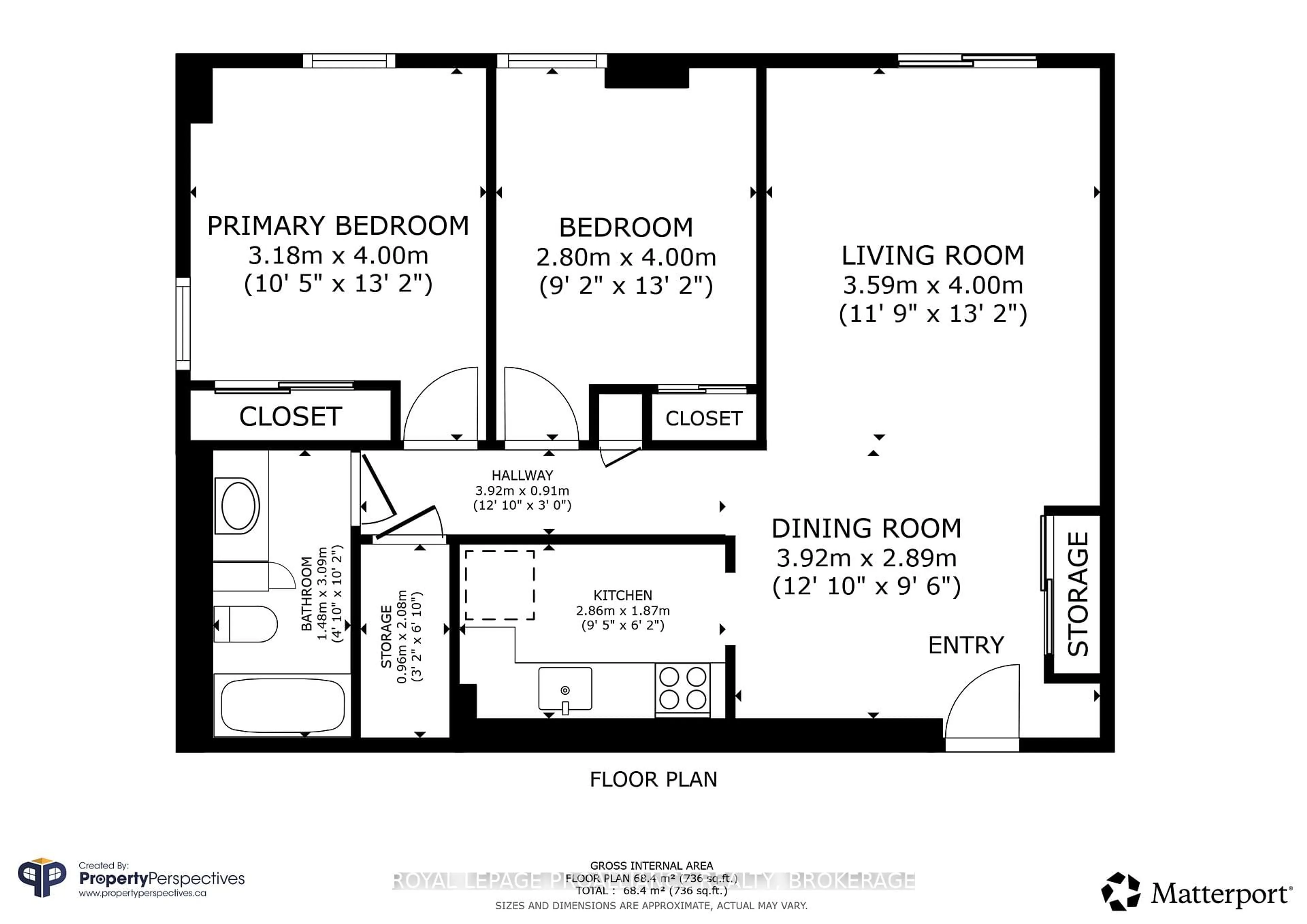Floor plan for 745 Davis Dr #106, Kingston Ontario K7M 8J4