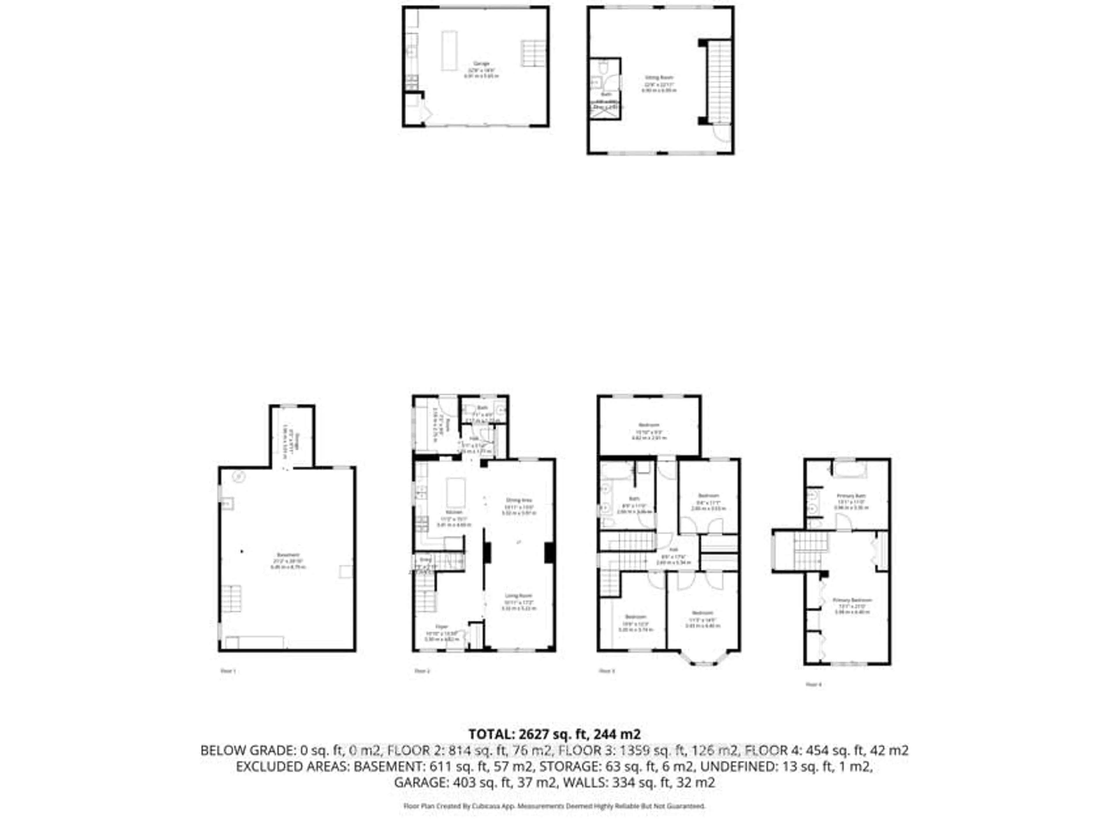 Floor plan for 40 Stanley Ave, Hamilton Ontario L8P 2L1
