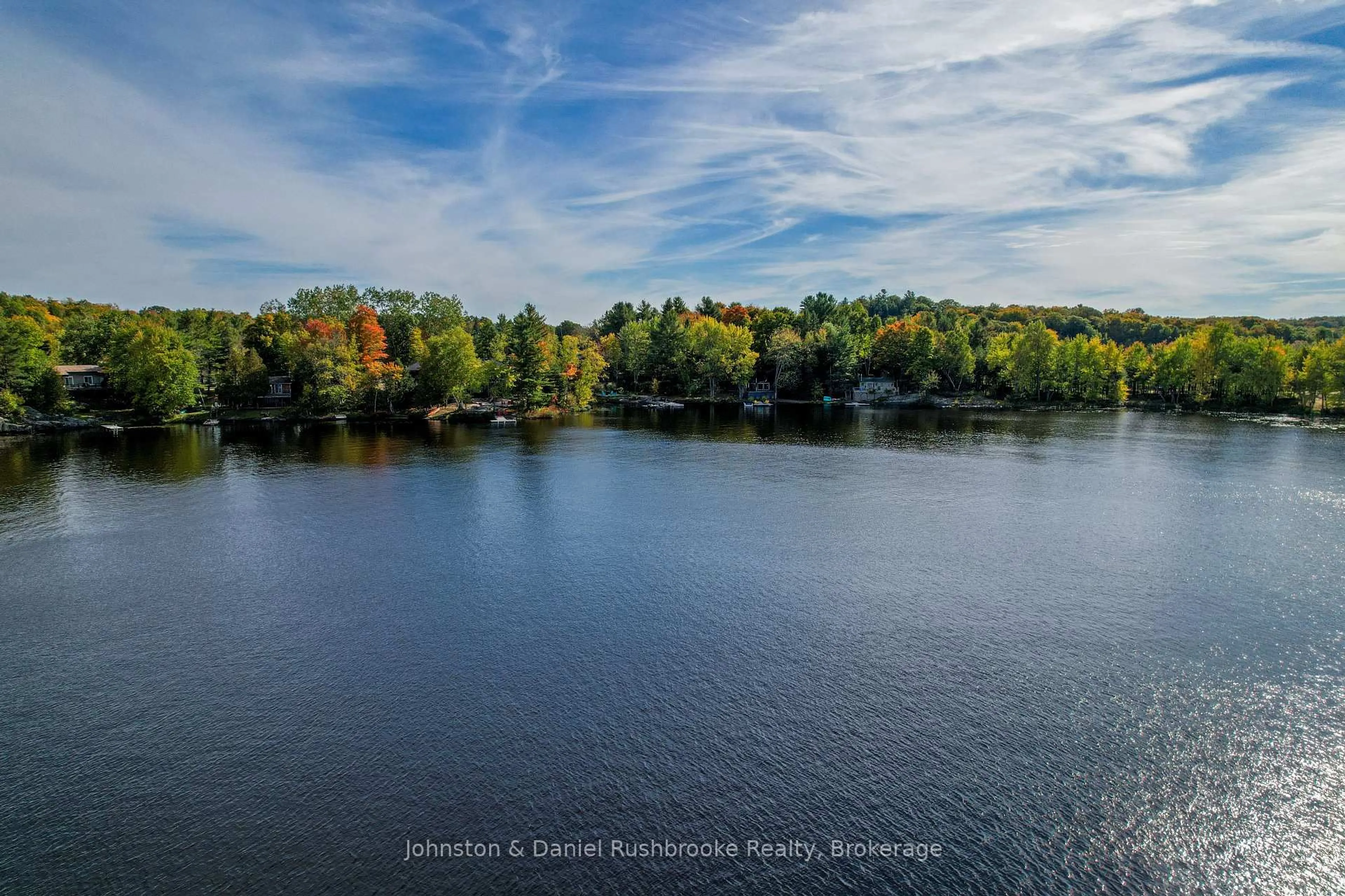 A pic from outside/outdoor area/front of a property/back of a property/a pic from drone, water/lake/river/ocean view for 1042 El-Kee Point Lane, Muskoka Lakes Ontario P0B 1J0