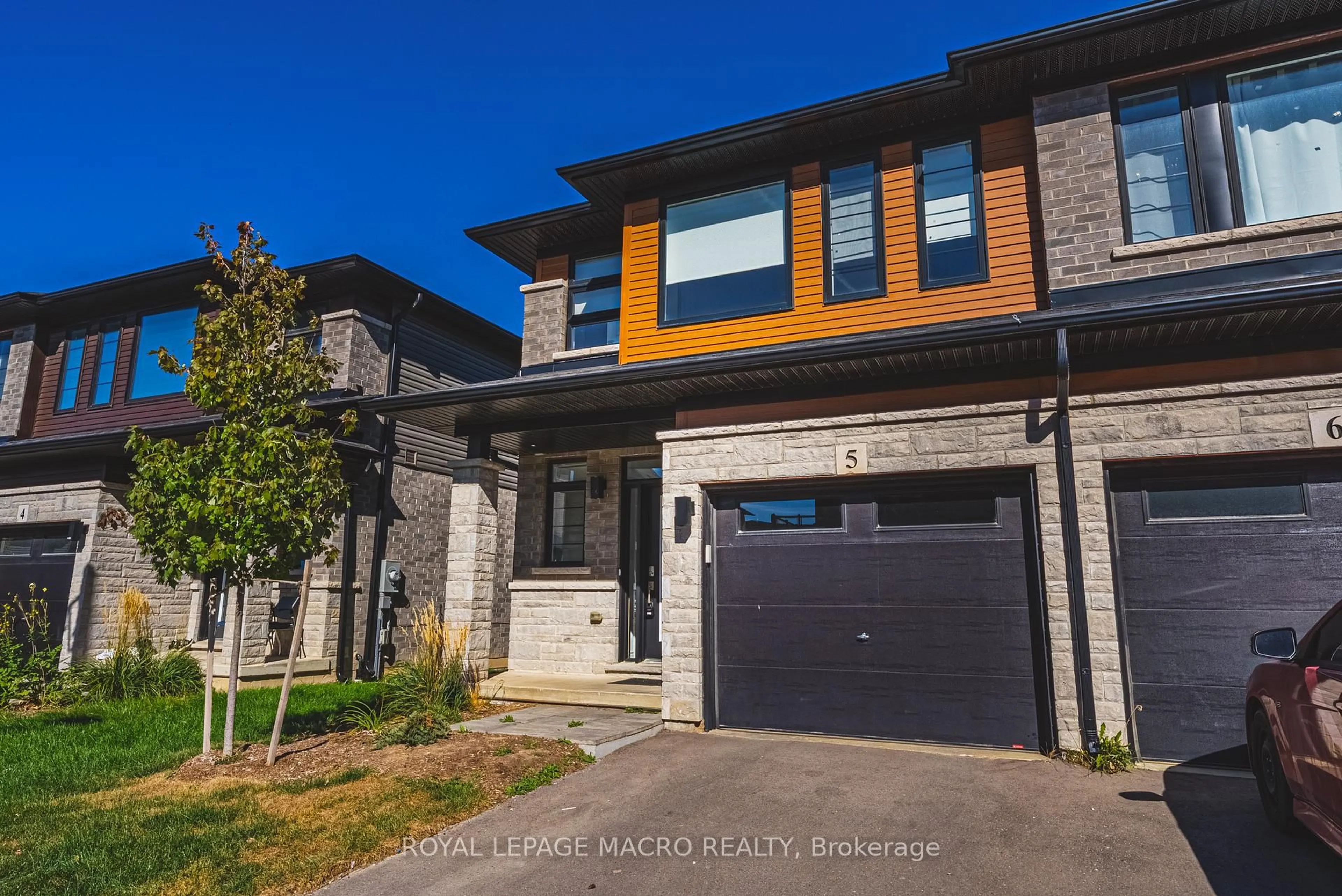 Home with brick exterior material, street for 461 Blackburn Dr #5, Brantford Ontario N3T 0W9
