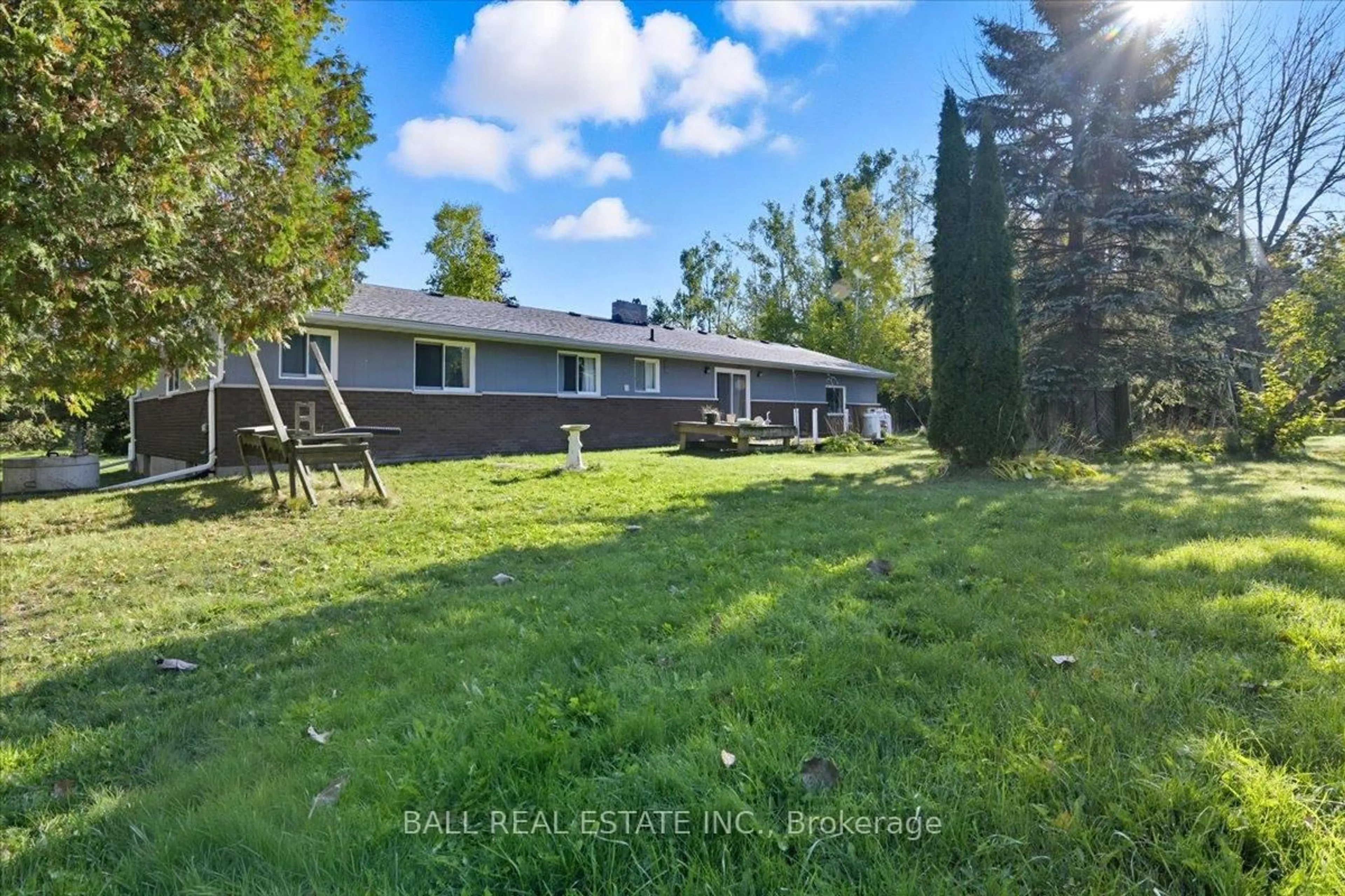 A pic from outside/outdoor area/front of a property/back of a property/a pic from drone, water/lake/river/ocean view for 2046 Selwyn Rd, Selwyn Ontario K0L 2H0