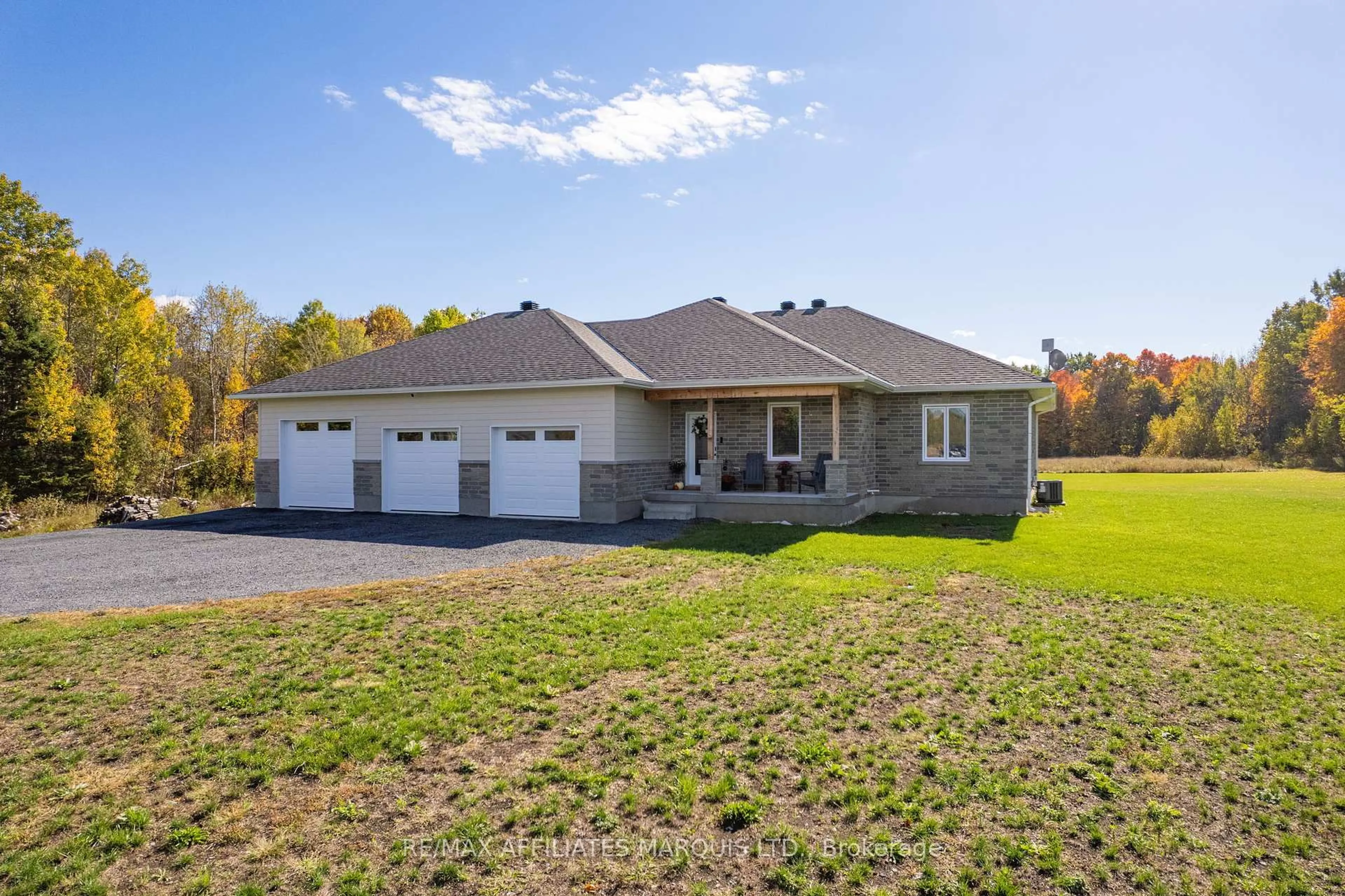 A pic from outside/outdoor area/front of a property/back of a property/a pic from drone, building for 17026 Myers Rd, South Stormont Ontario K0C 2A0
