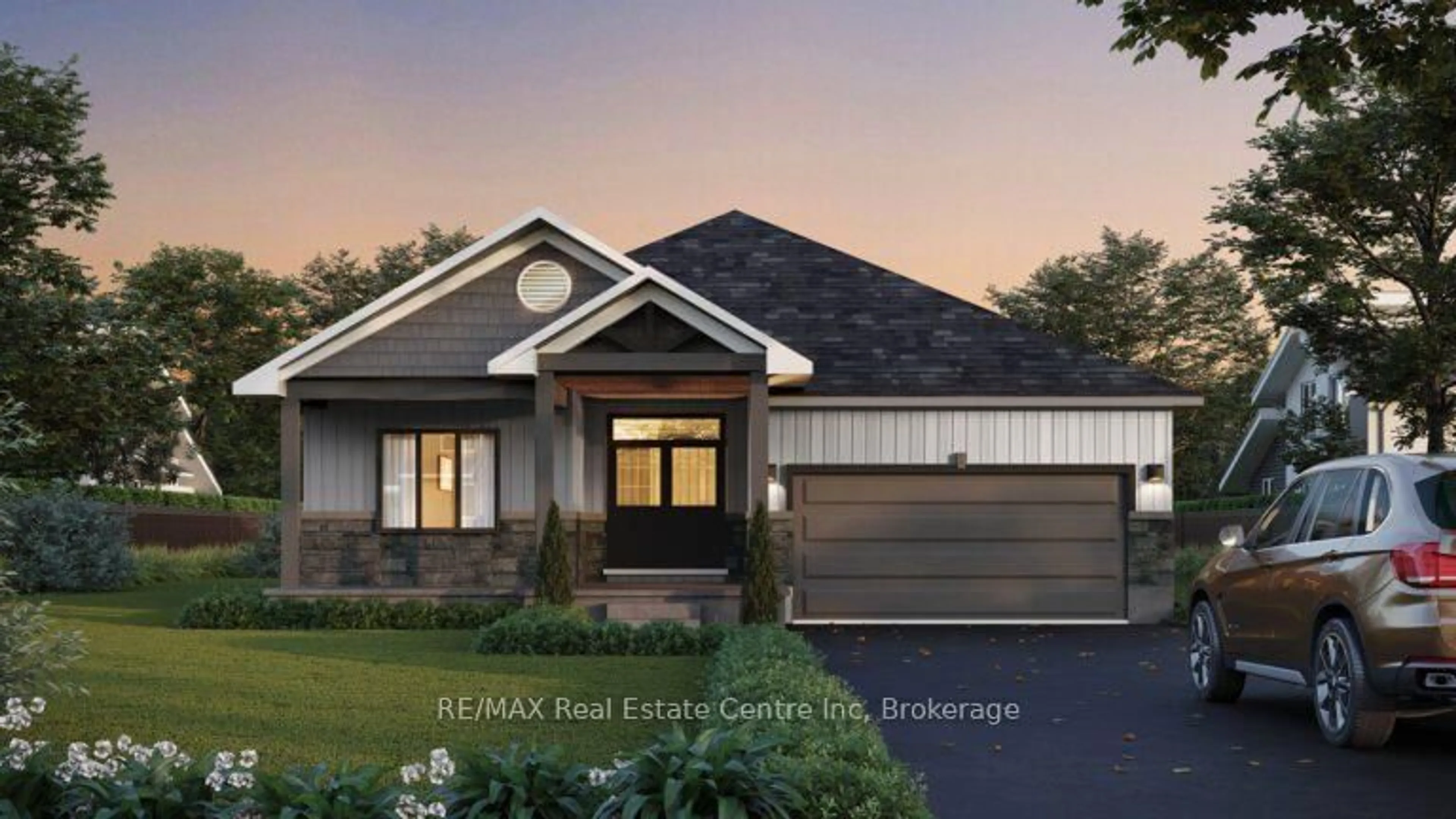 Home with brick exterior material, street for 202B Bridge Cres, Minto Ontario N0G 2P0