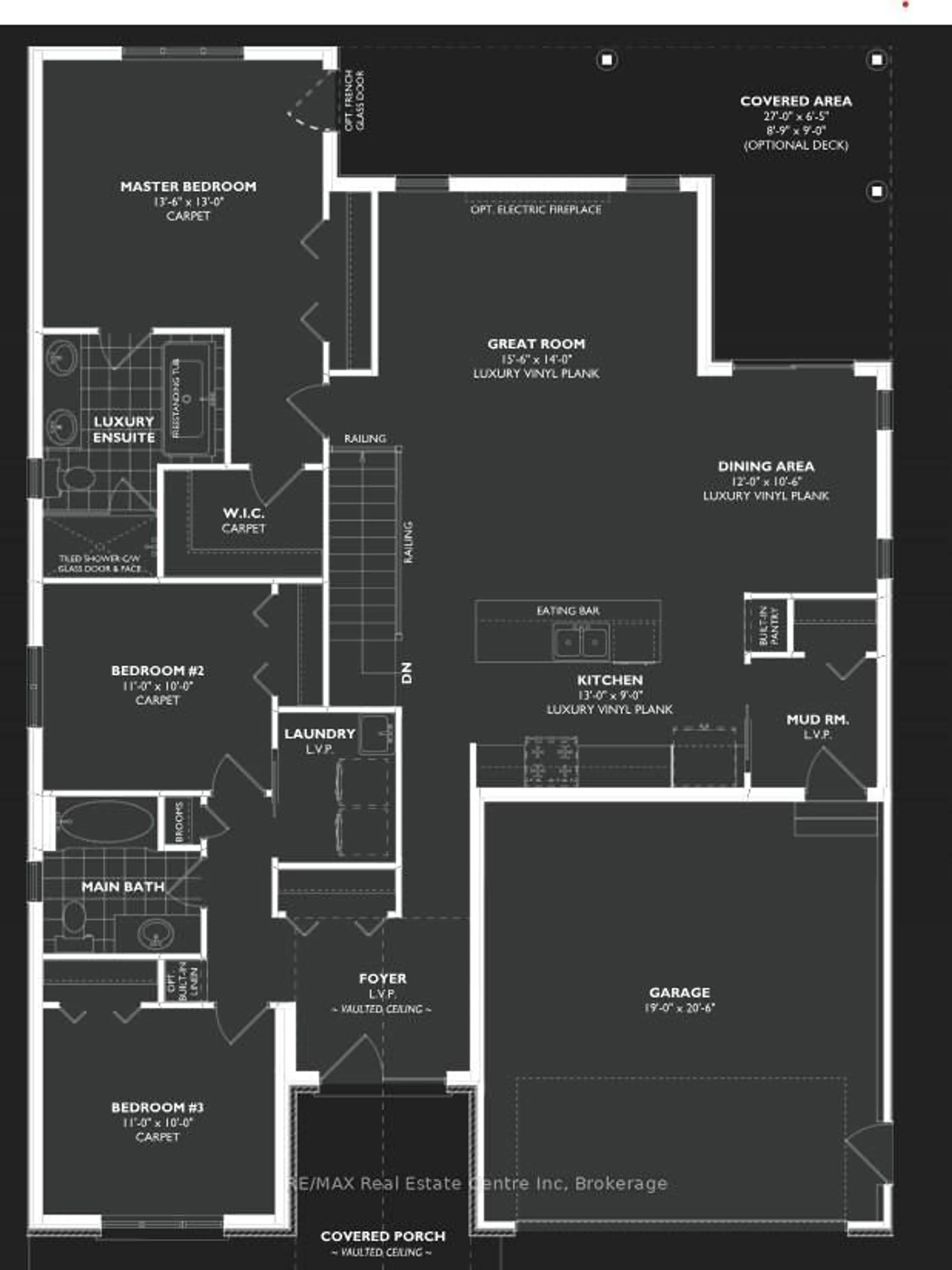 Floor plan for 202B Bridge Cres, Minto Ontario N0G 2P0