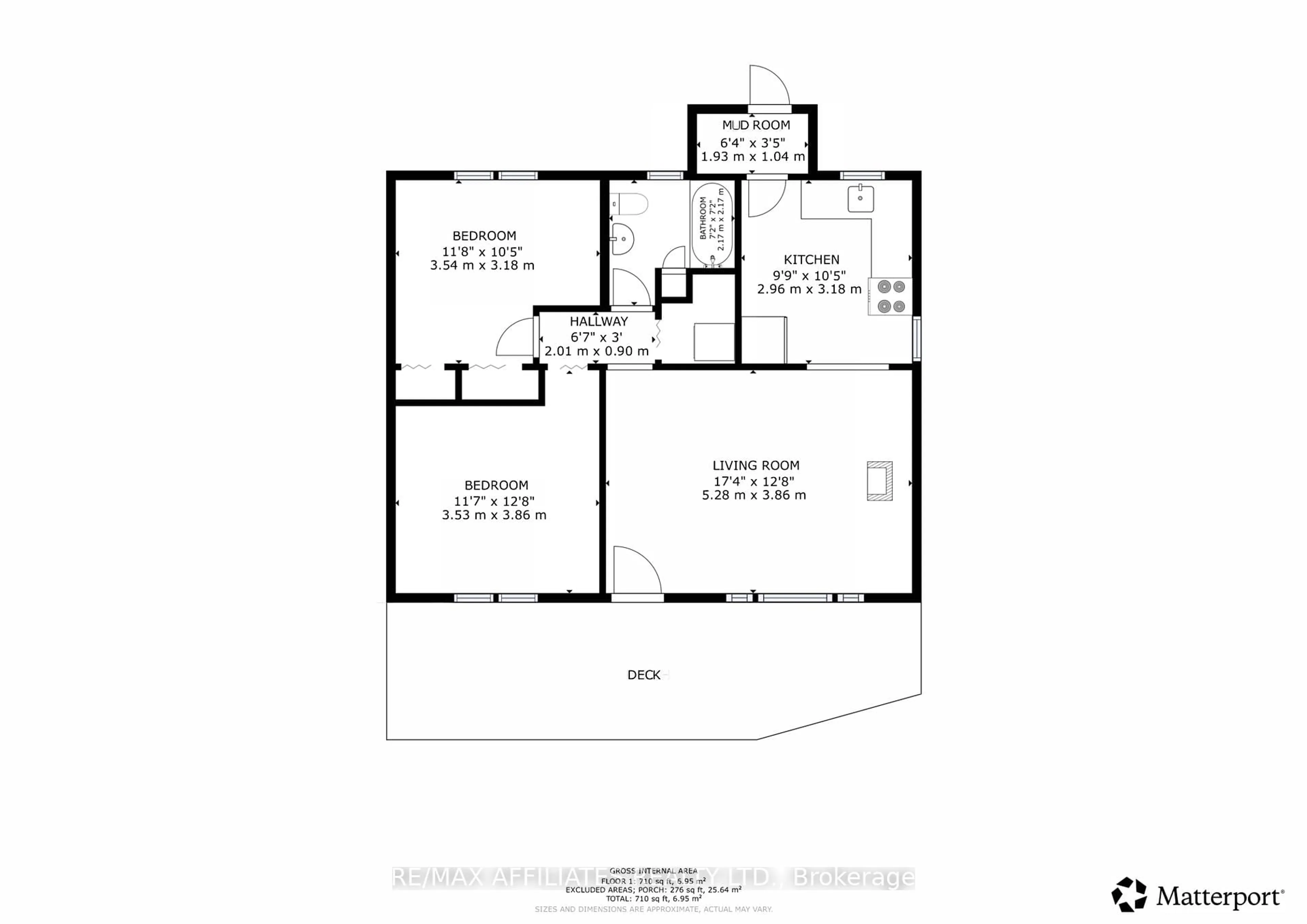 Floor plan for 418 Hillcrest Rd, Elizabethtown-Kitley Ontario K6V 7C3