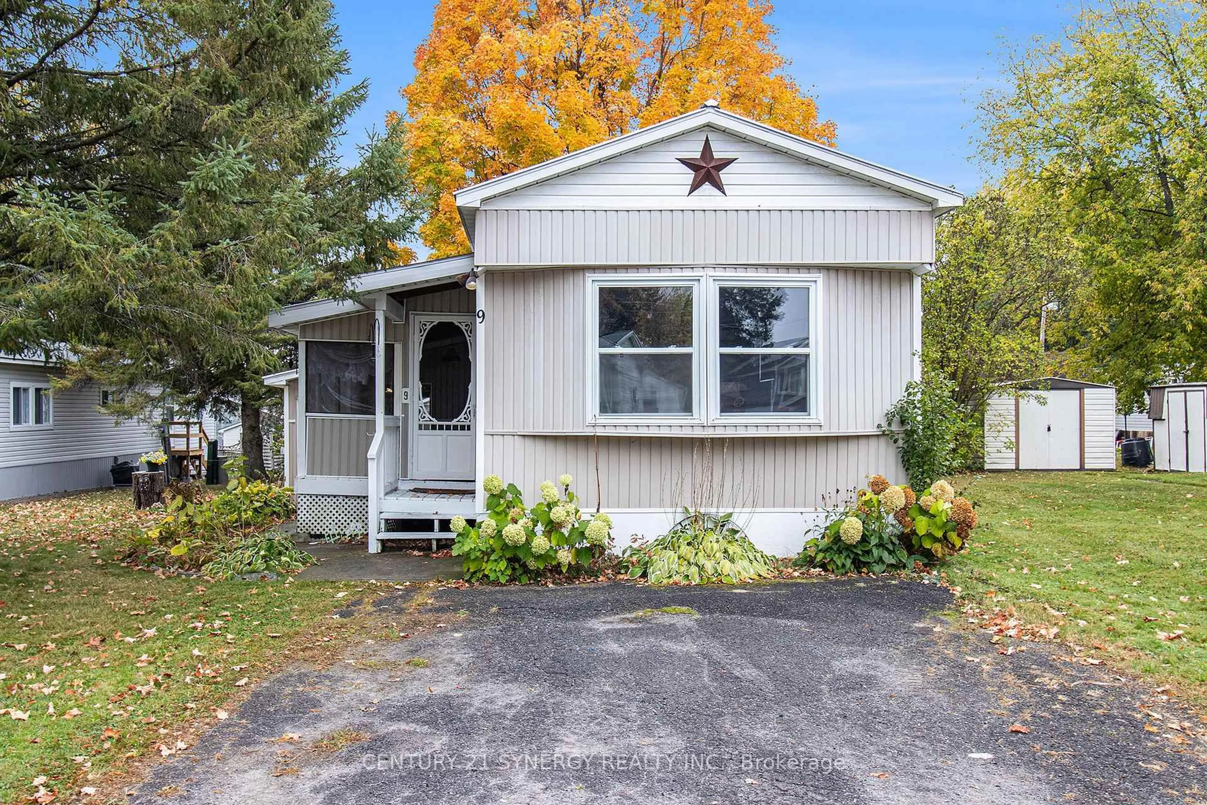 Home with vinyl exterior material, street for 9 Bridle Path, Rideau Lakes Ontario K2A 0J4