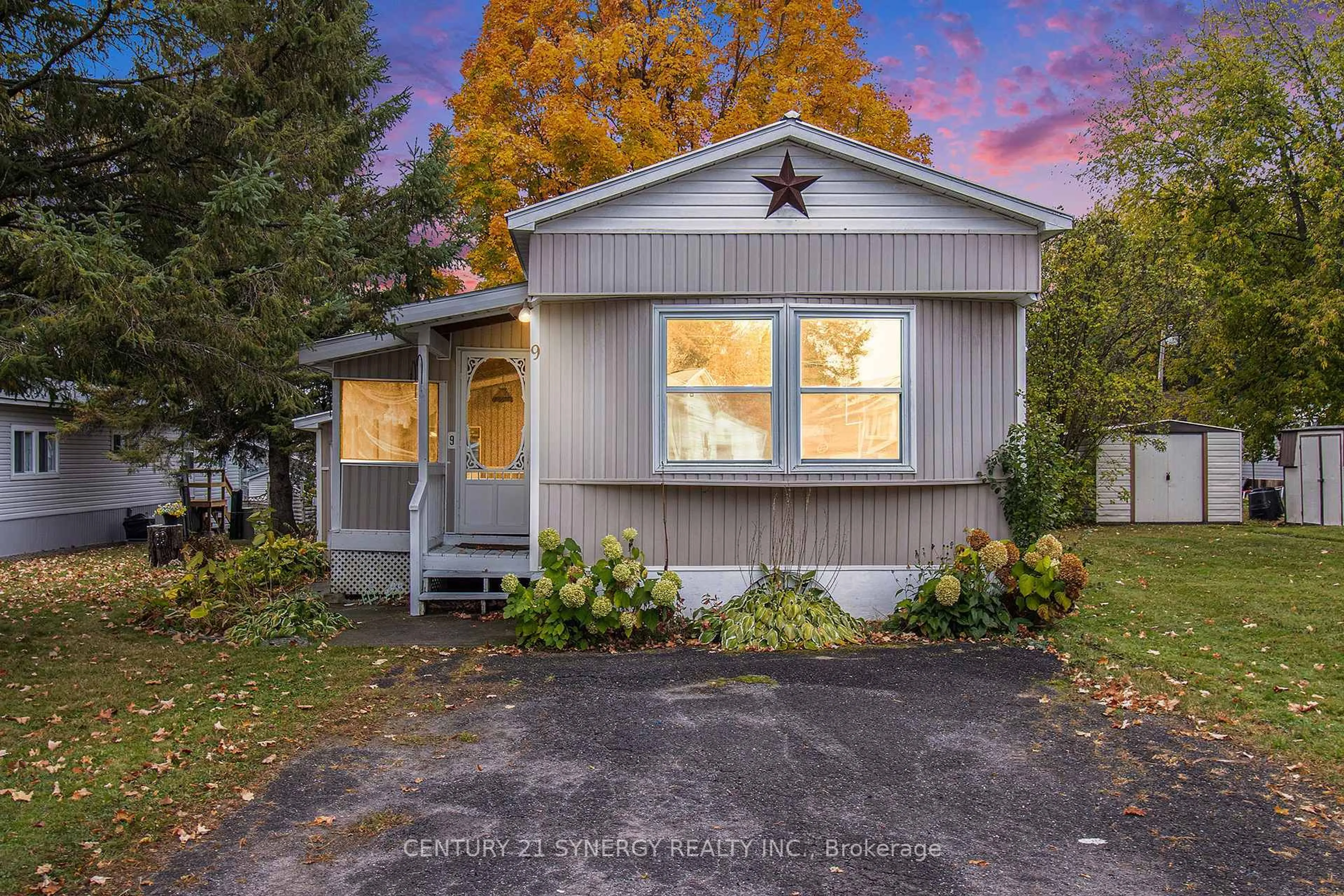 Home with vinyl exterior material, street for 9 Bridle Path, Rideau Lakes Ontario K2A 0J4
