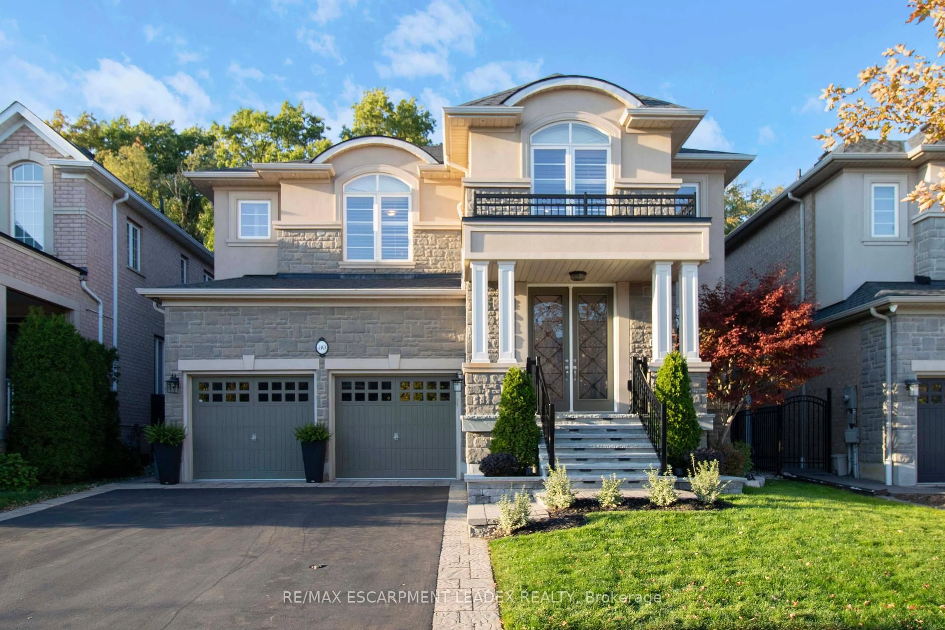 Home with brick exterior material, street for 80 Sutherland Cres, Hamilton Ontario L9K 0G9