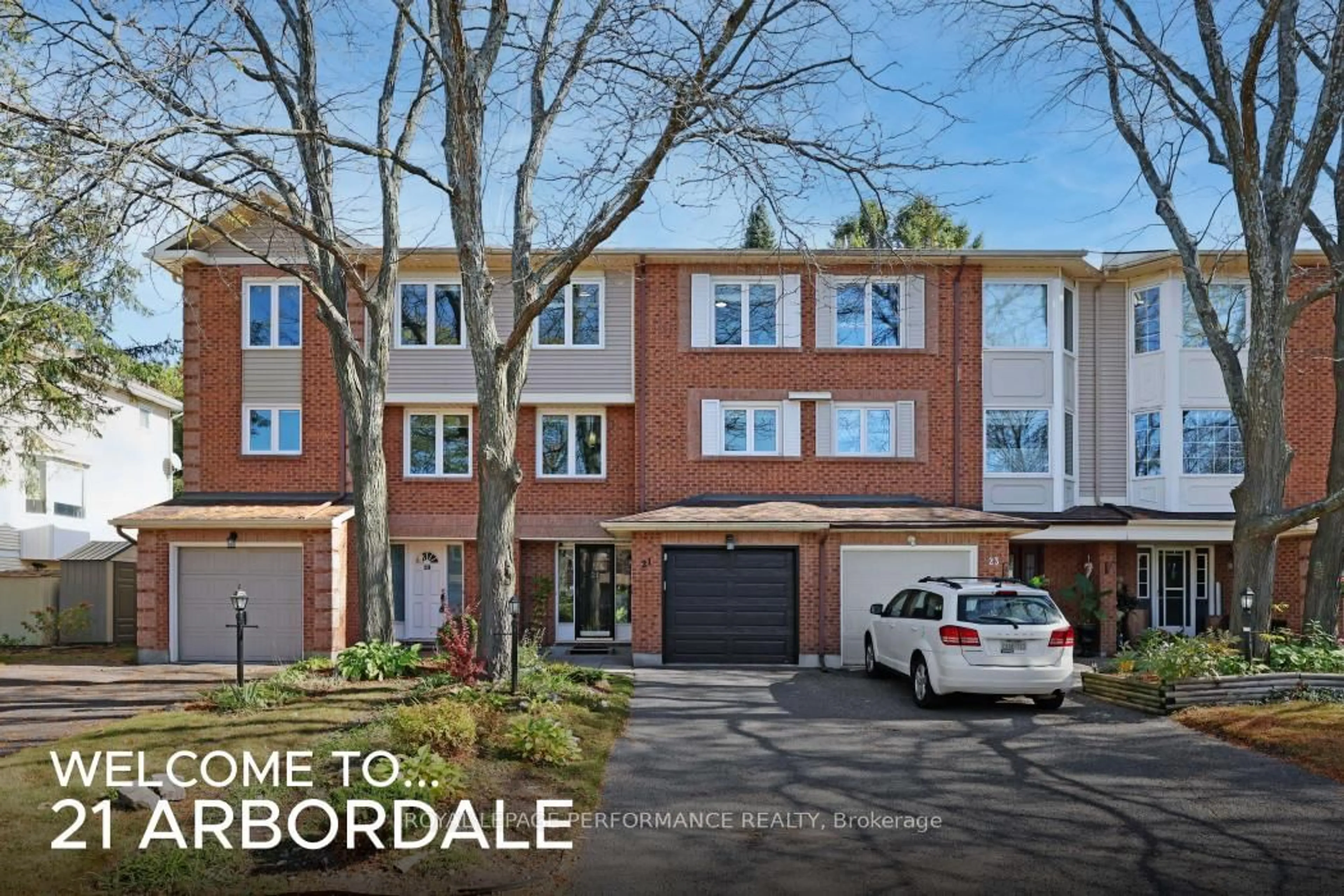 Home with brick exterior material, street for 21 Arbordale Cres, Ottawa Ontario K2G 5C7