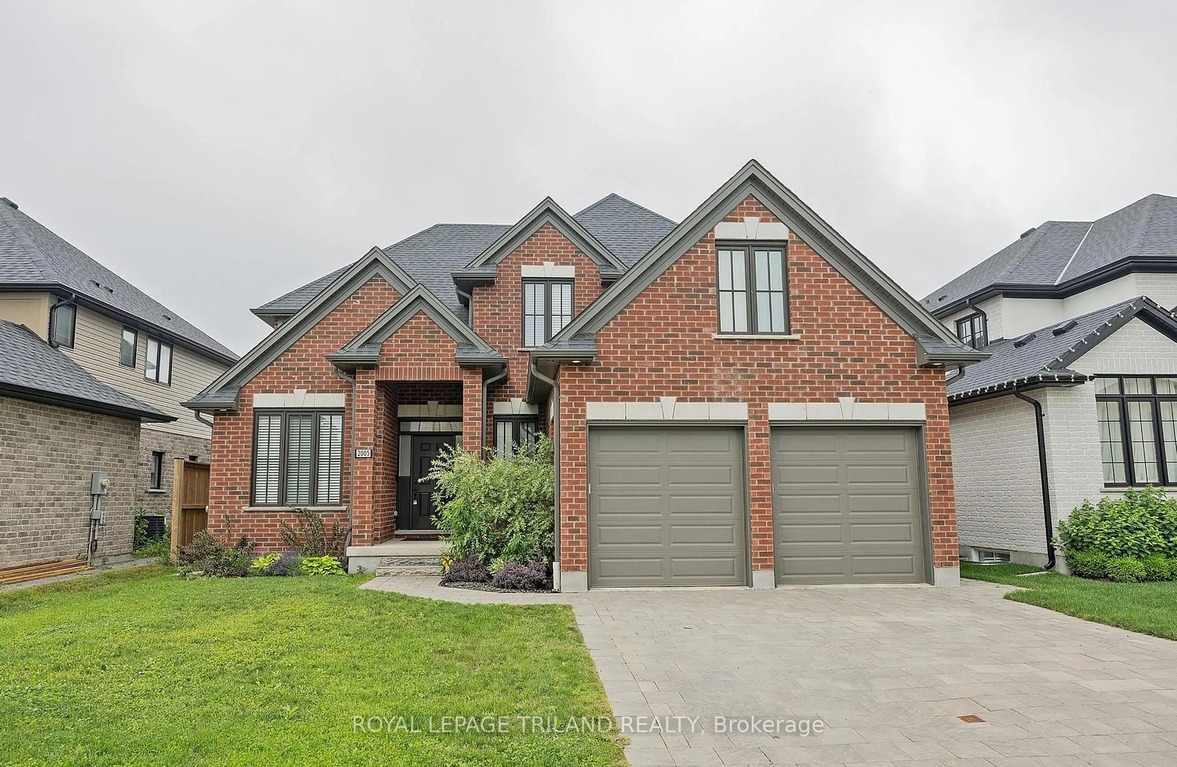 Home with brick exterior material, street for 2005 MADDEX Way, London North Ontario N5X 0M8