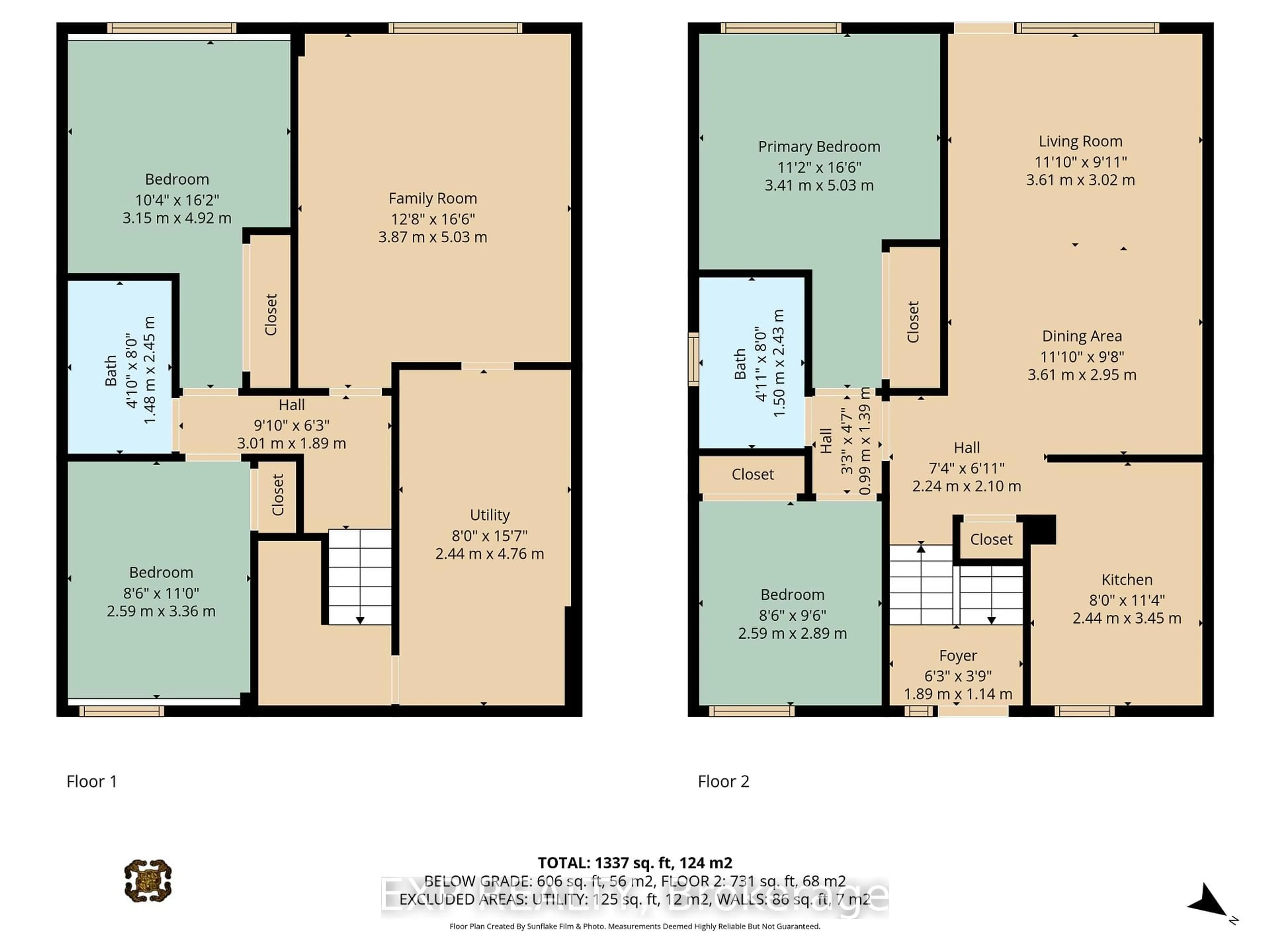 Floor plan for 266 Woodfield Dr, Ottawa Ontario K2G 3W9