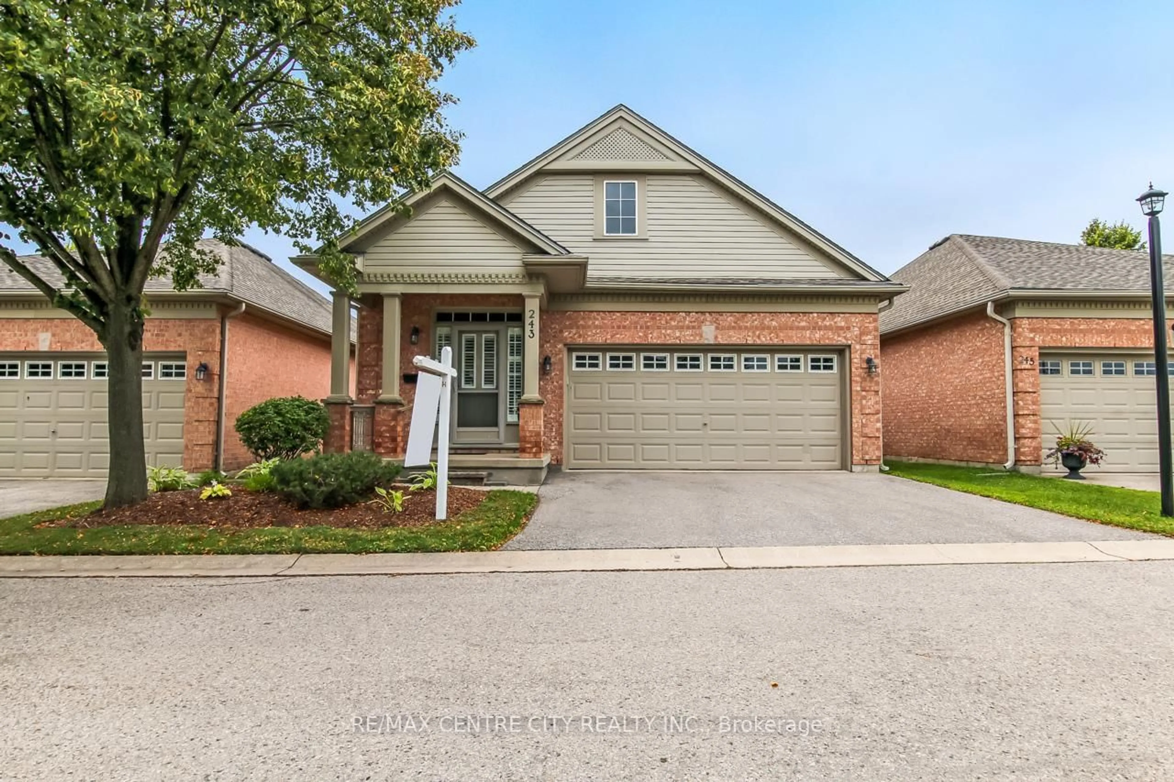 Home with brick exterior material, street for 2025 MEADOWGATE Blvd #243, London South Ontario N6M 1K9