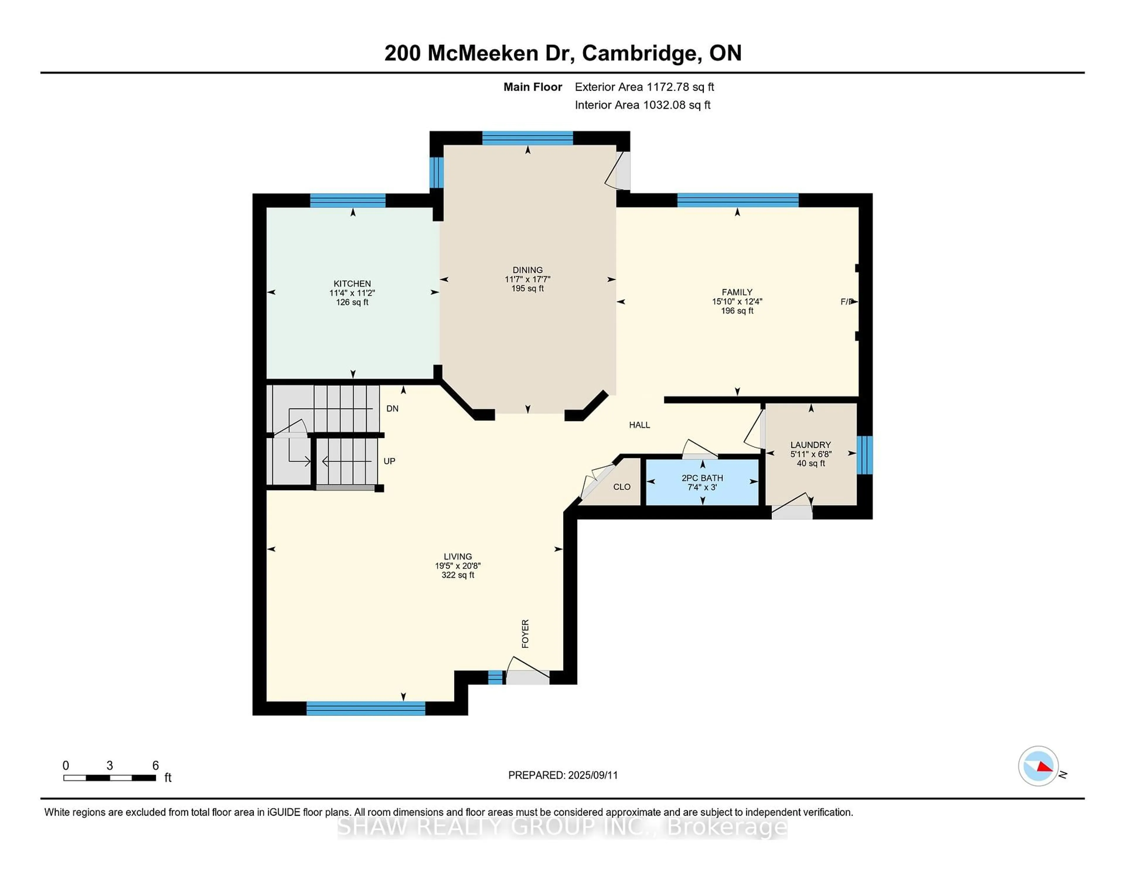 Floor plan for 200 Mcmeeken Dr, Cambridge Ontario N3C 4H2