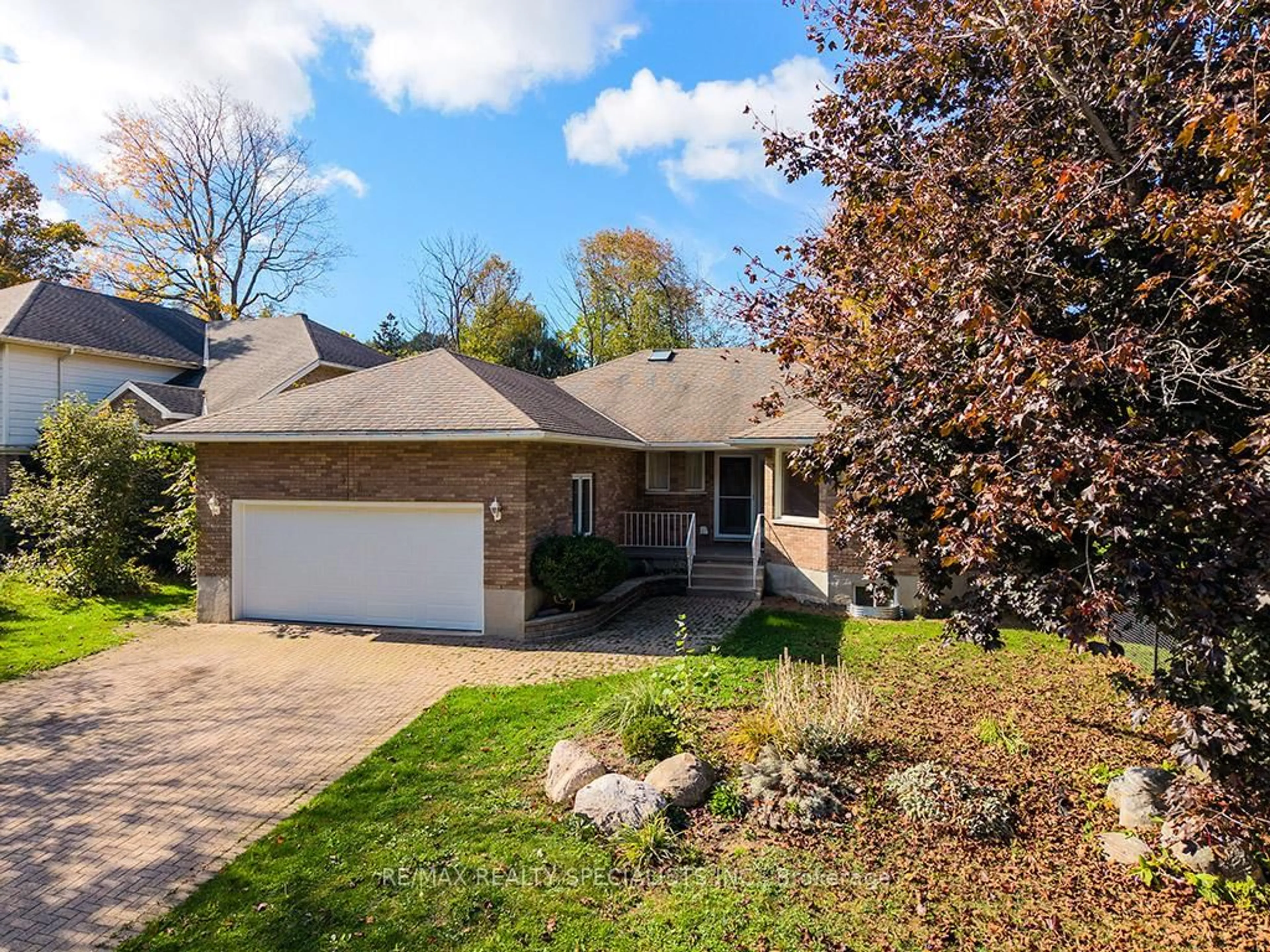 Home with brick exterior material, street for 56 Middle Ave, Meaford Ontario N4L 1A8