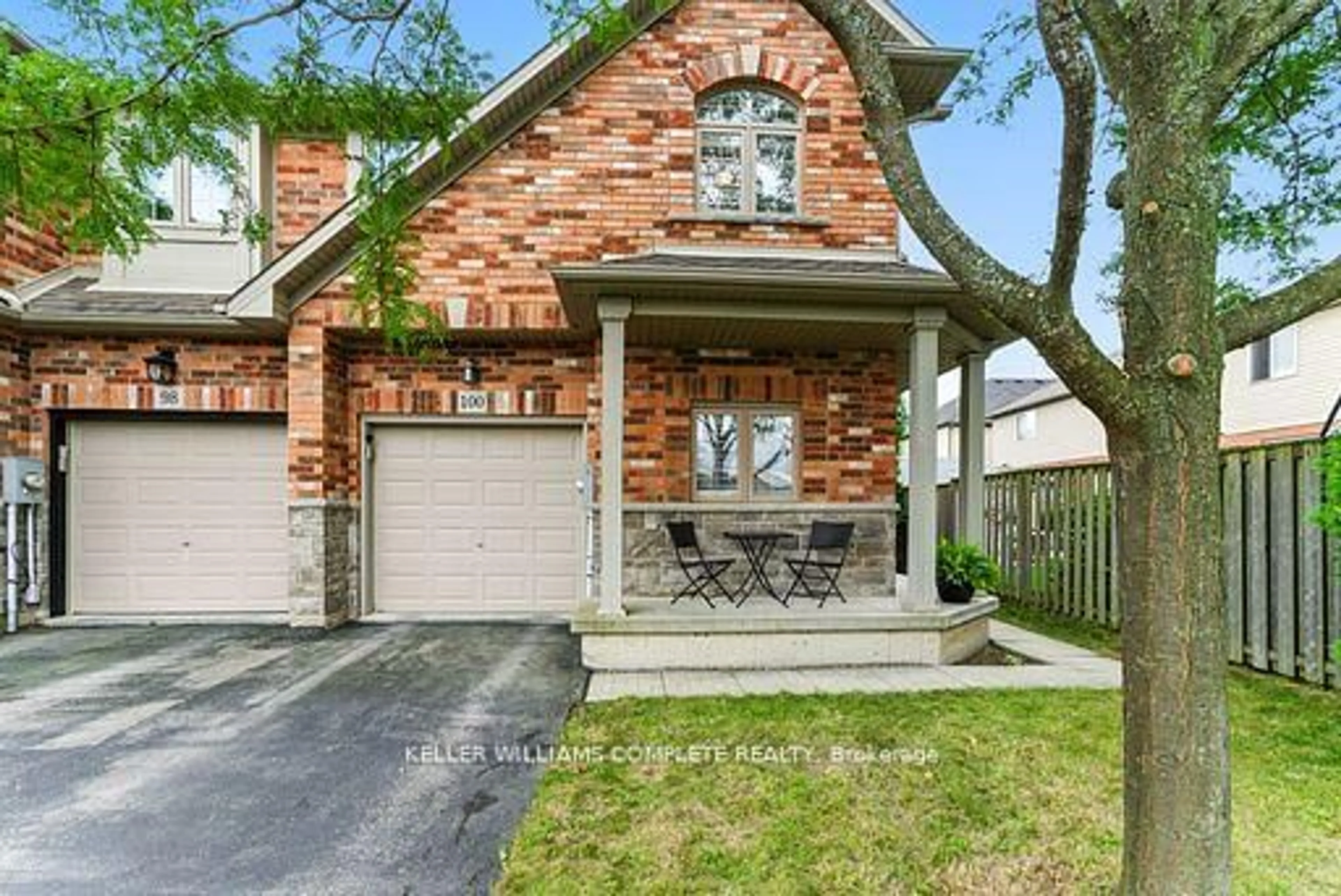 Home with brick exterior material, street for 100 Fall Fair Way, Hamilton Ontario L0R 1C0