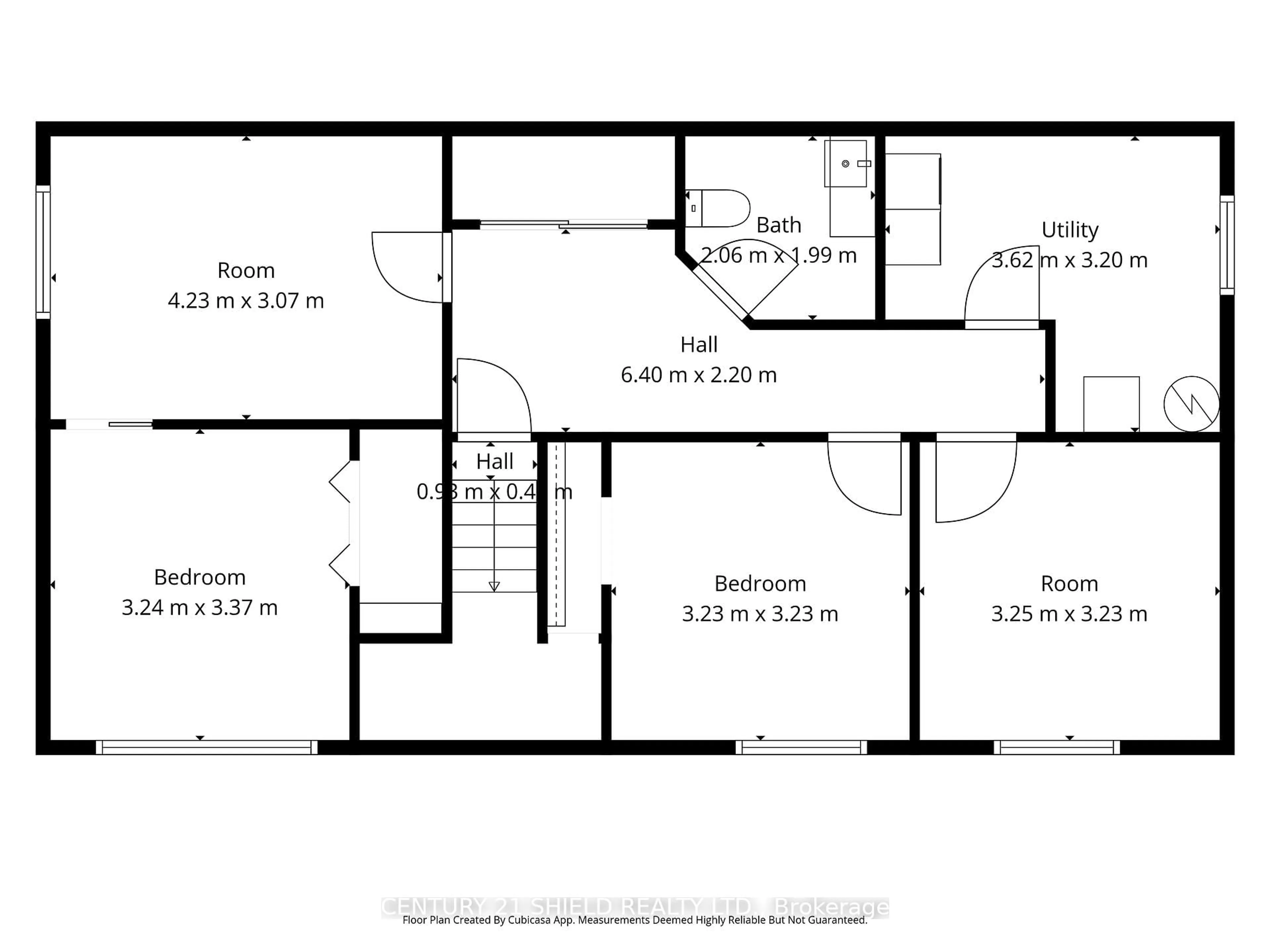 Floor plan for 1130 Sydney St, Cornwall Ontario K6H 6A1