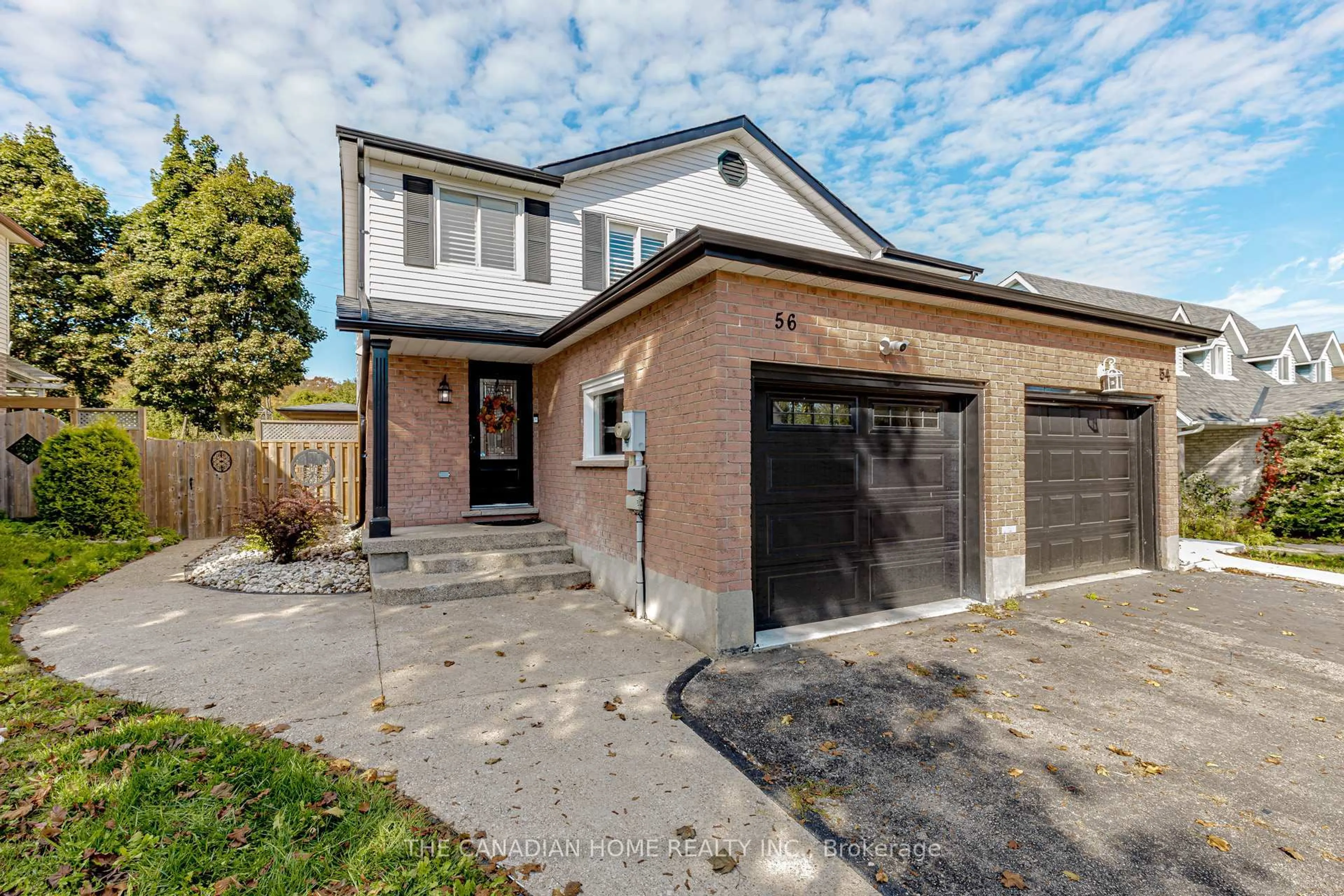 Home with brick exterior material, street for 56 Poplar Dr, Cambridge Ontario N3C 3X3