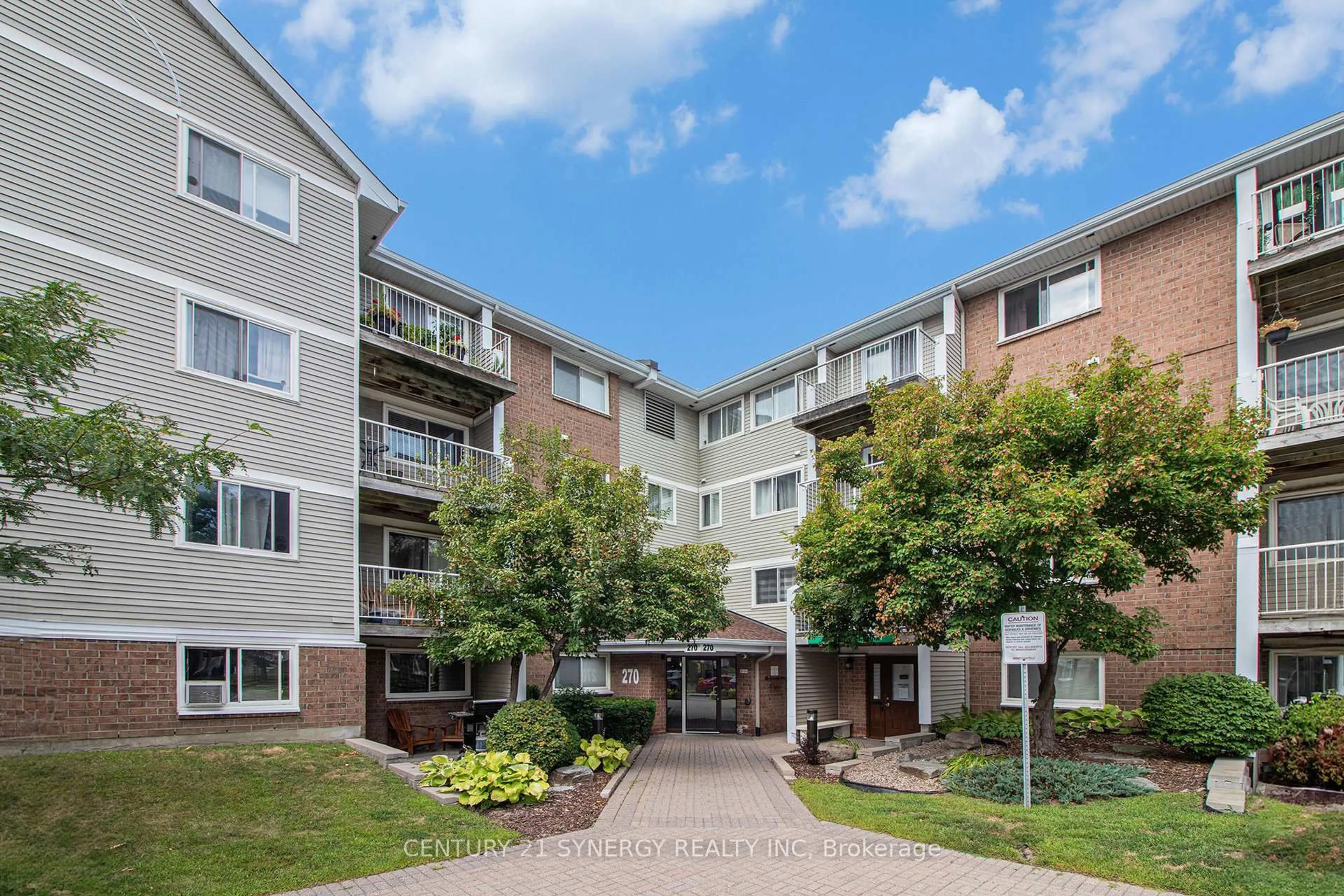 Patio, unknown for 270 Brittany Dr #204, Ottawa Ontario K1K 4M3