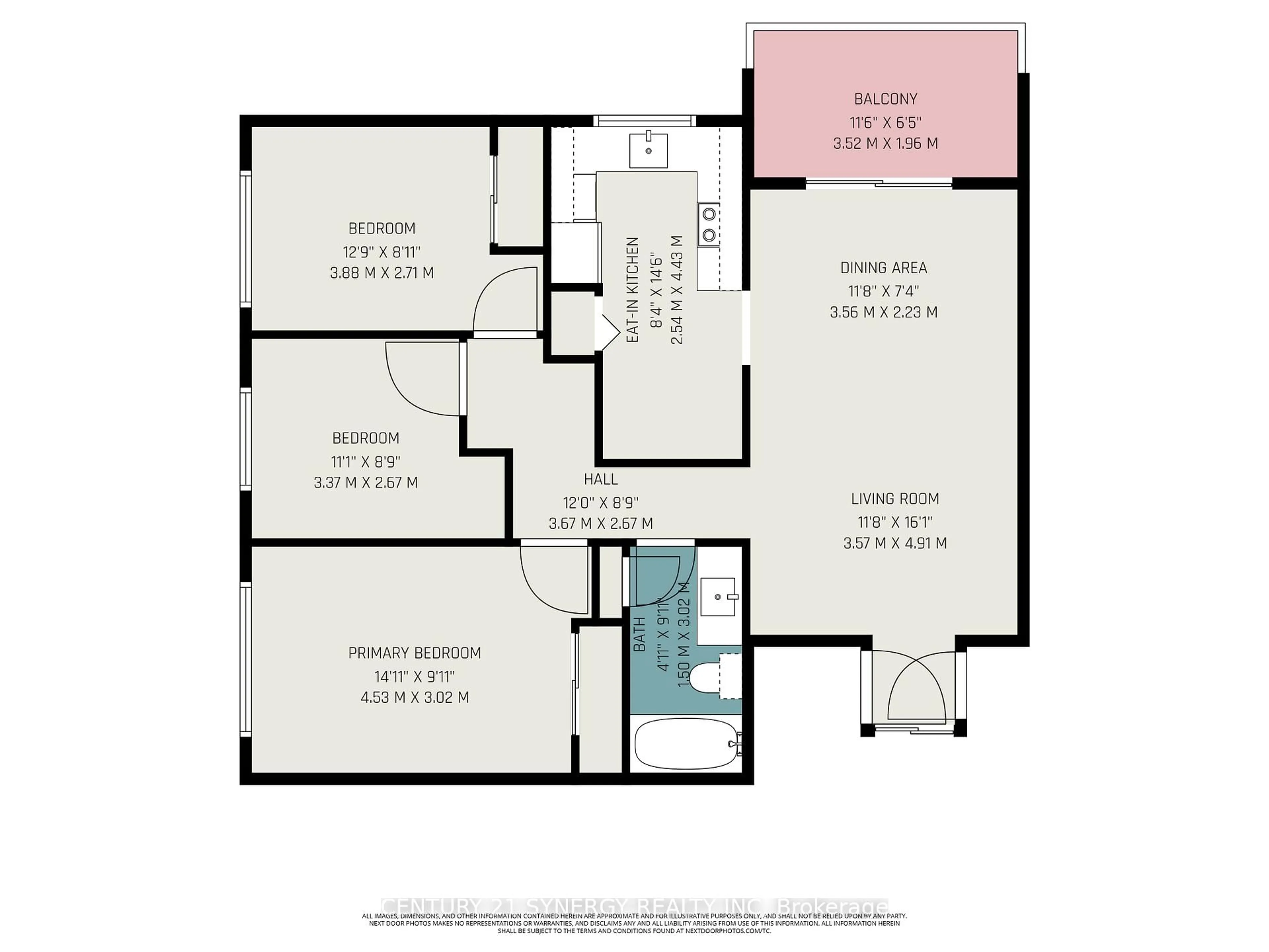 Floor plan for 270 Brittany Dr #204, Ottawa Ontario K1K 4M3