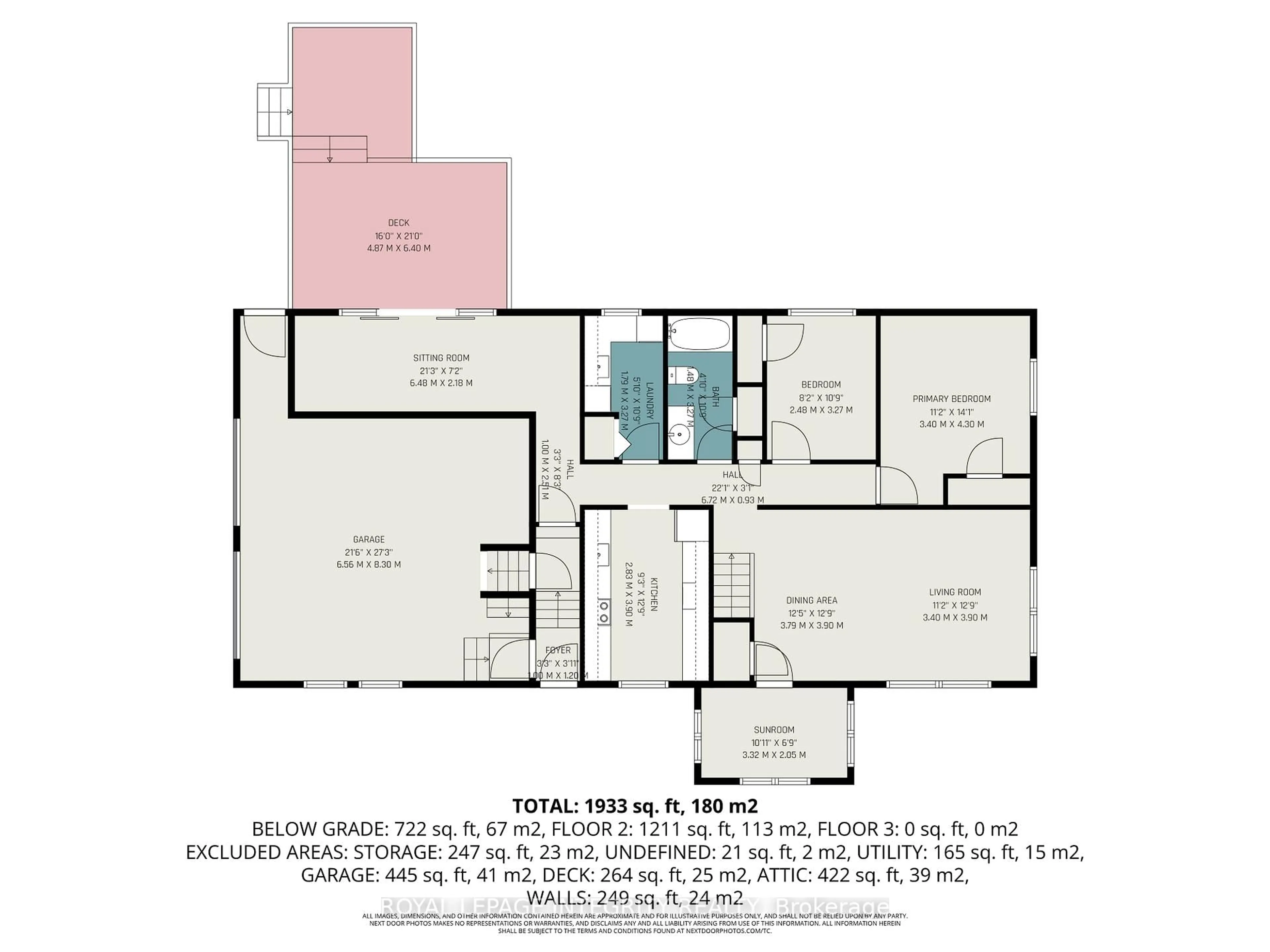 Floor plan for 677 Bowes Sdrd, Perth Ontario K7H 3C6