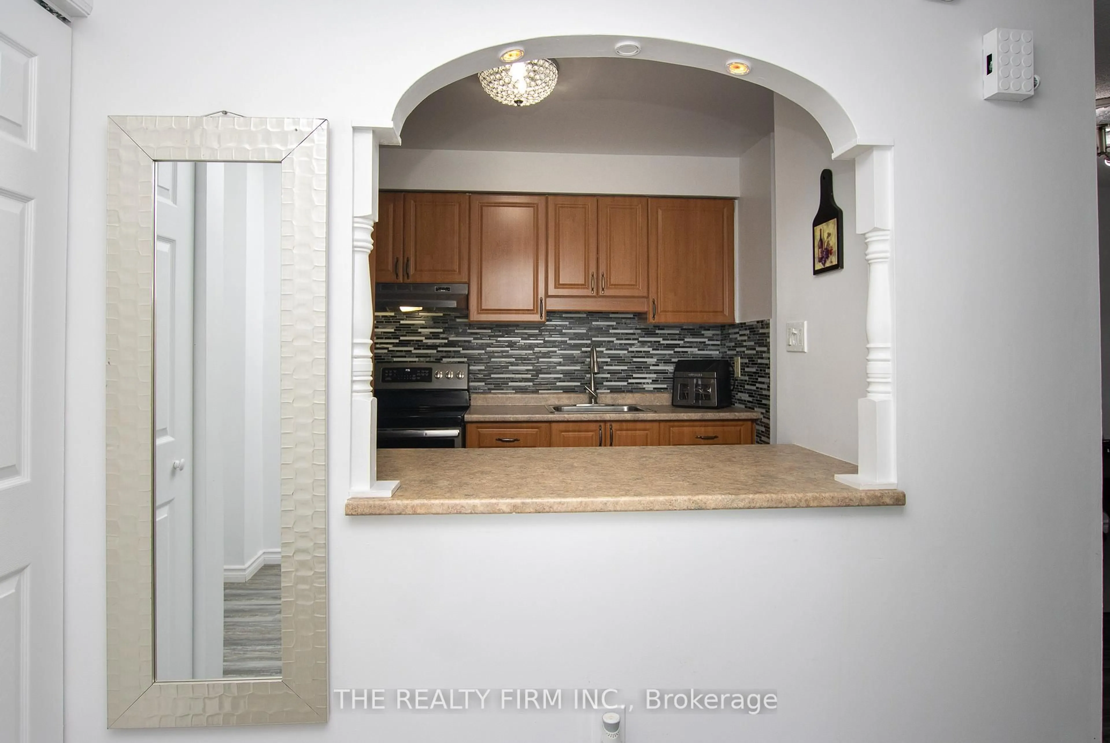 Standard kitchen, ceramic/tile floor for 971 Adelaide St #48, London South Ontario N6E 2H3