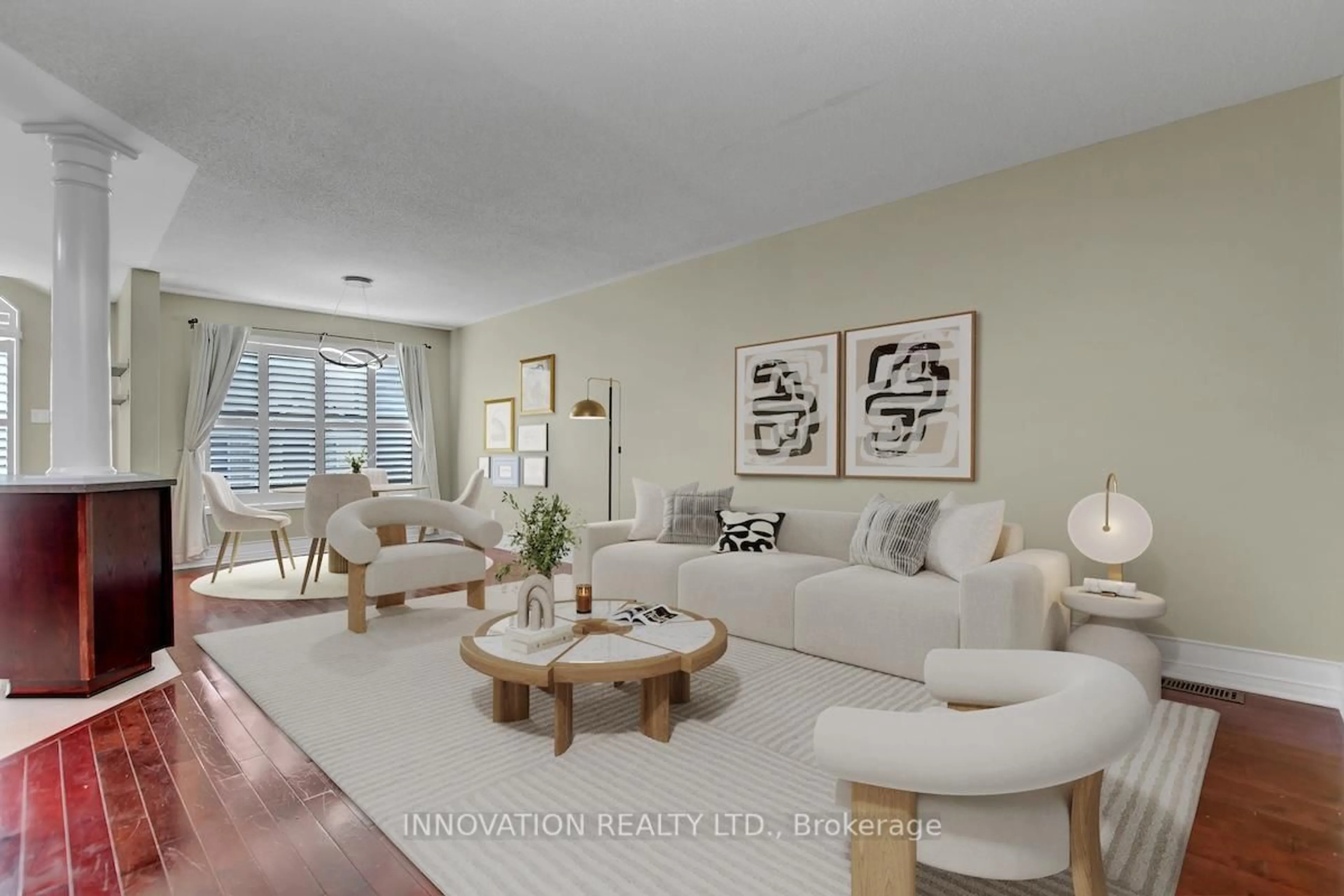 Living room with furniture, unknown for 5 Ipswich Terr, Ottawa Ontario K2K 3K4