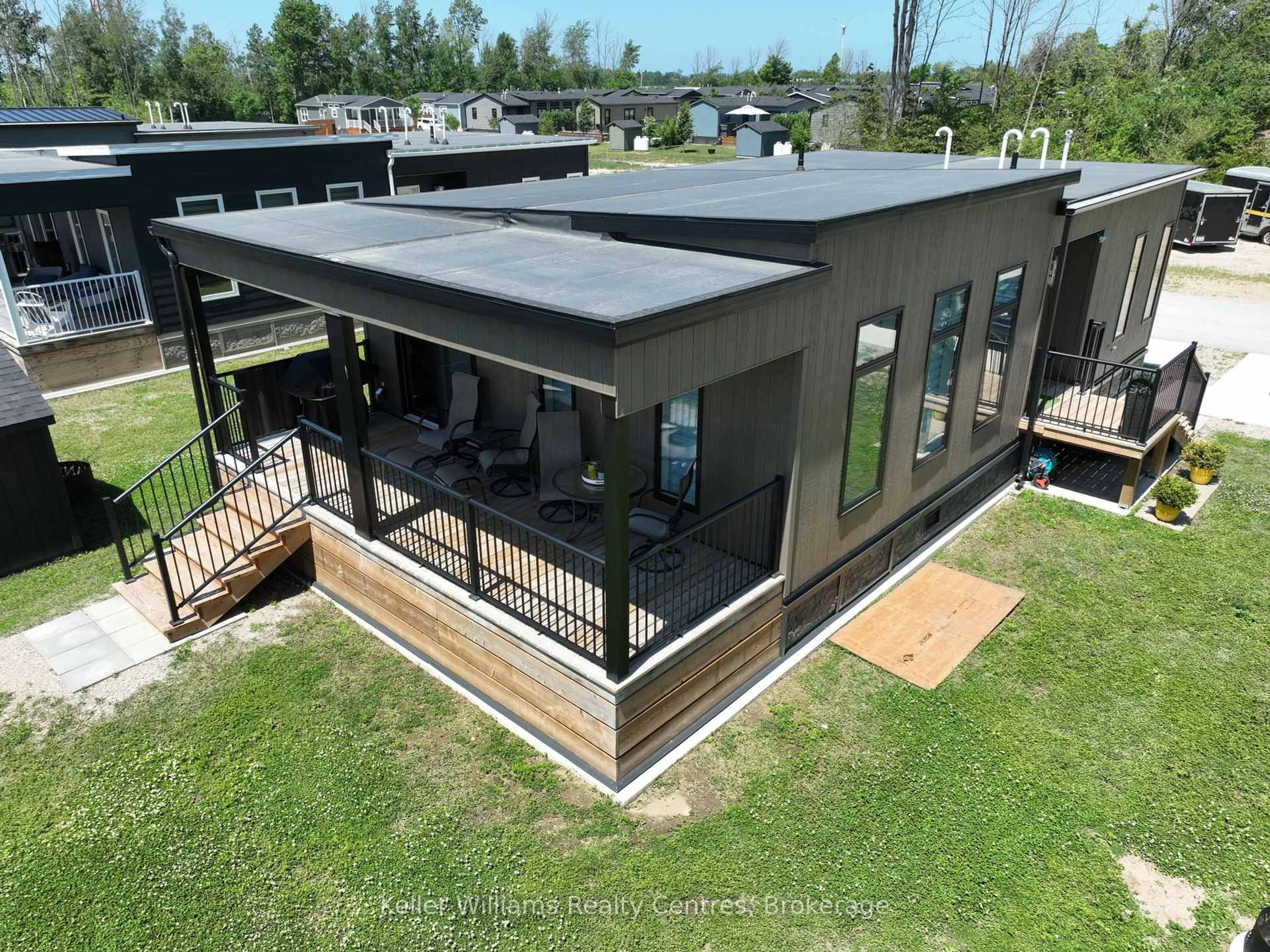 A pic from outside/outdoor area/front of a property/back of a property/a pic from drone, building for 5007 Highway 21 Highway #1510, Saugeen Shores Ontario N0H 2C5