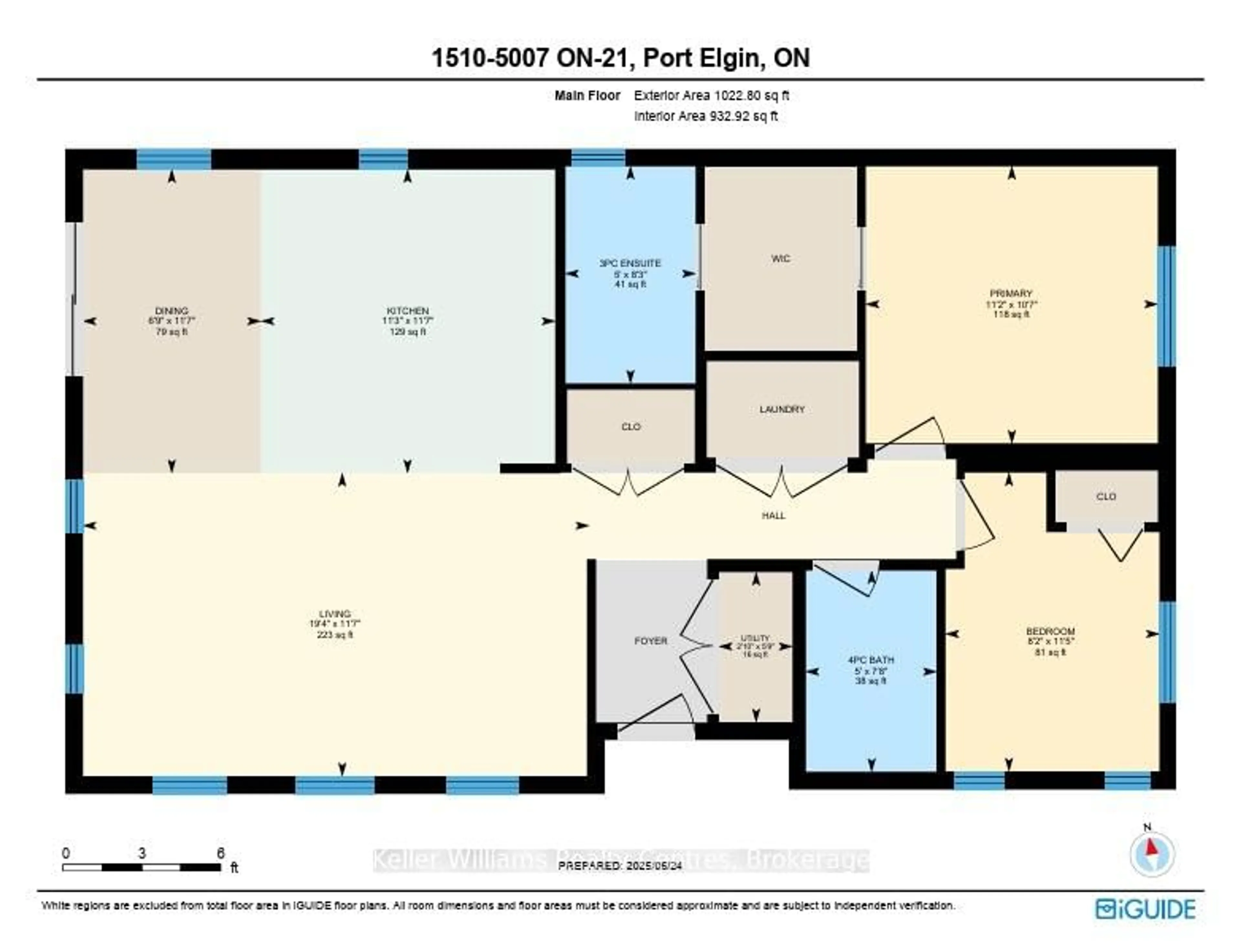 Floor plan for 5007 Highway 21 Highway #1510, Saugeen Shores Ontario N0H 2C5