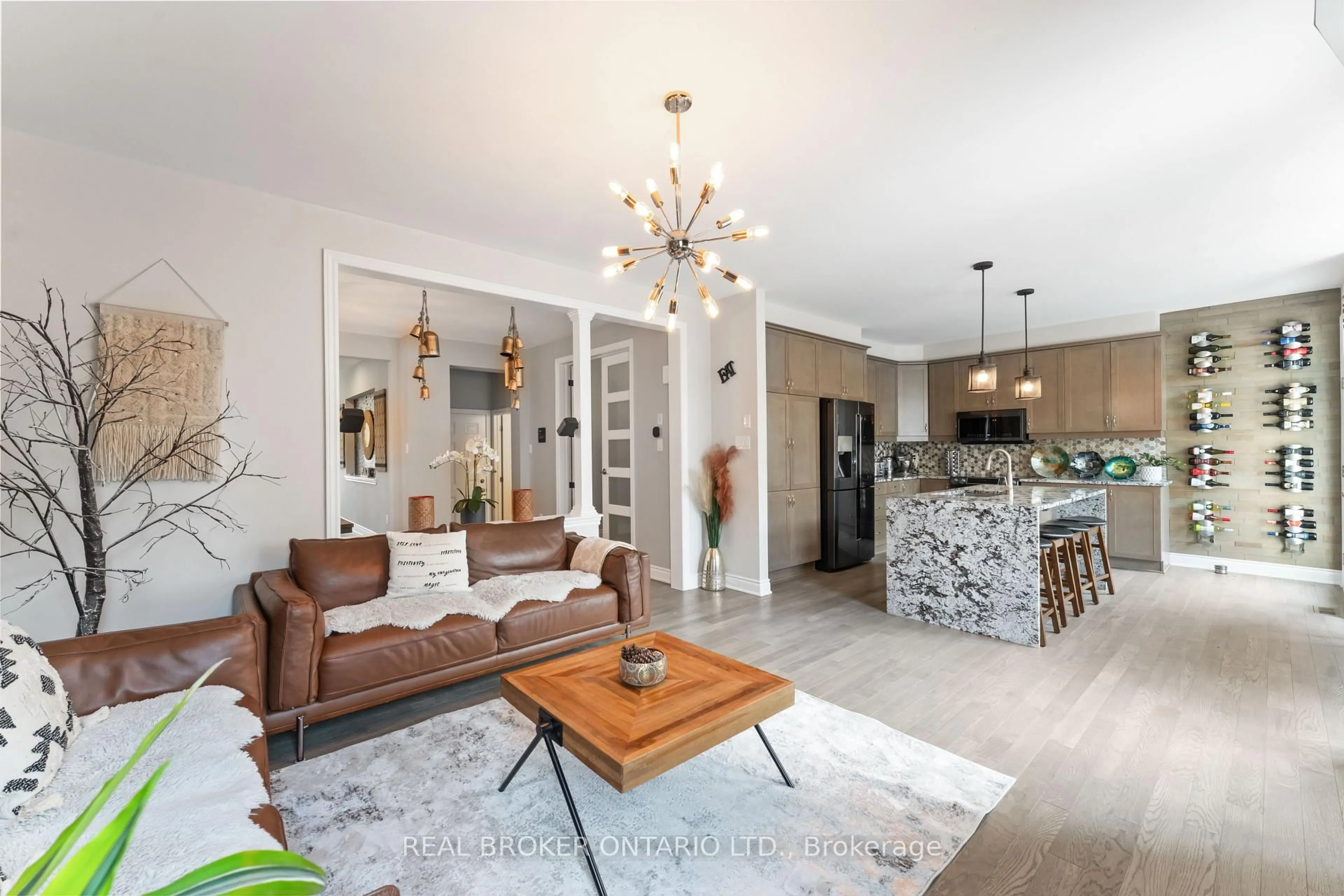 Open concept kitchen, unknown for 373 River Landing Ave, Ottawa Ontario K2J 6K6