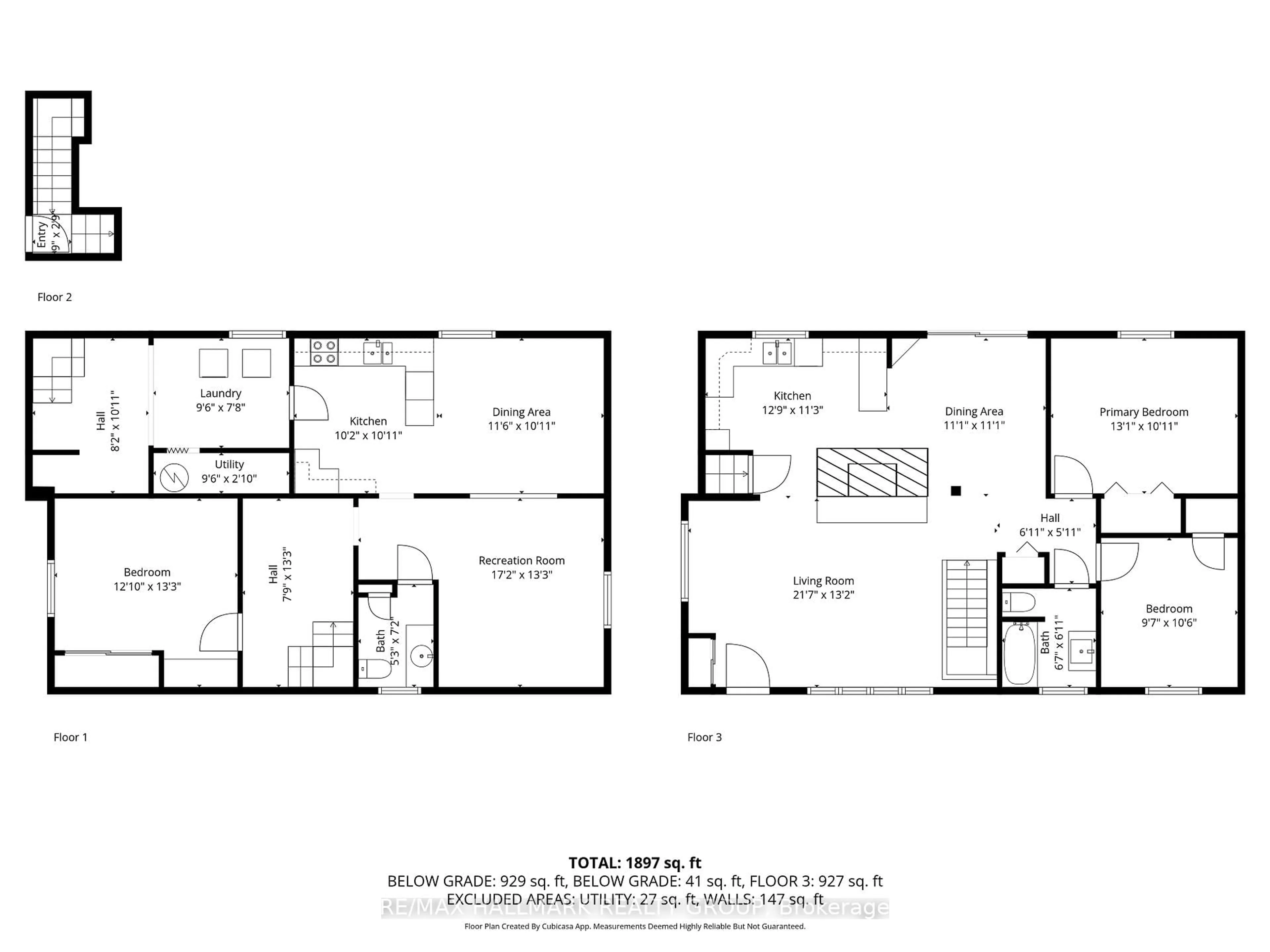 Floor plan for 515 Cecile Blvd, Hawkesbury Ontario K6A 1P1