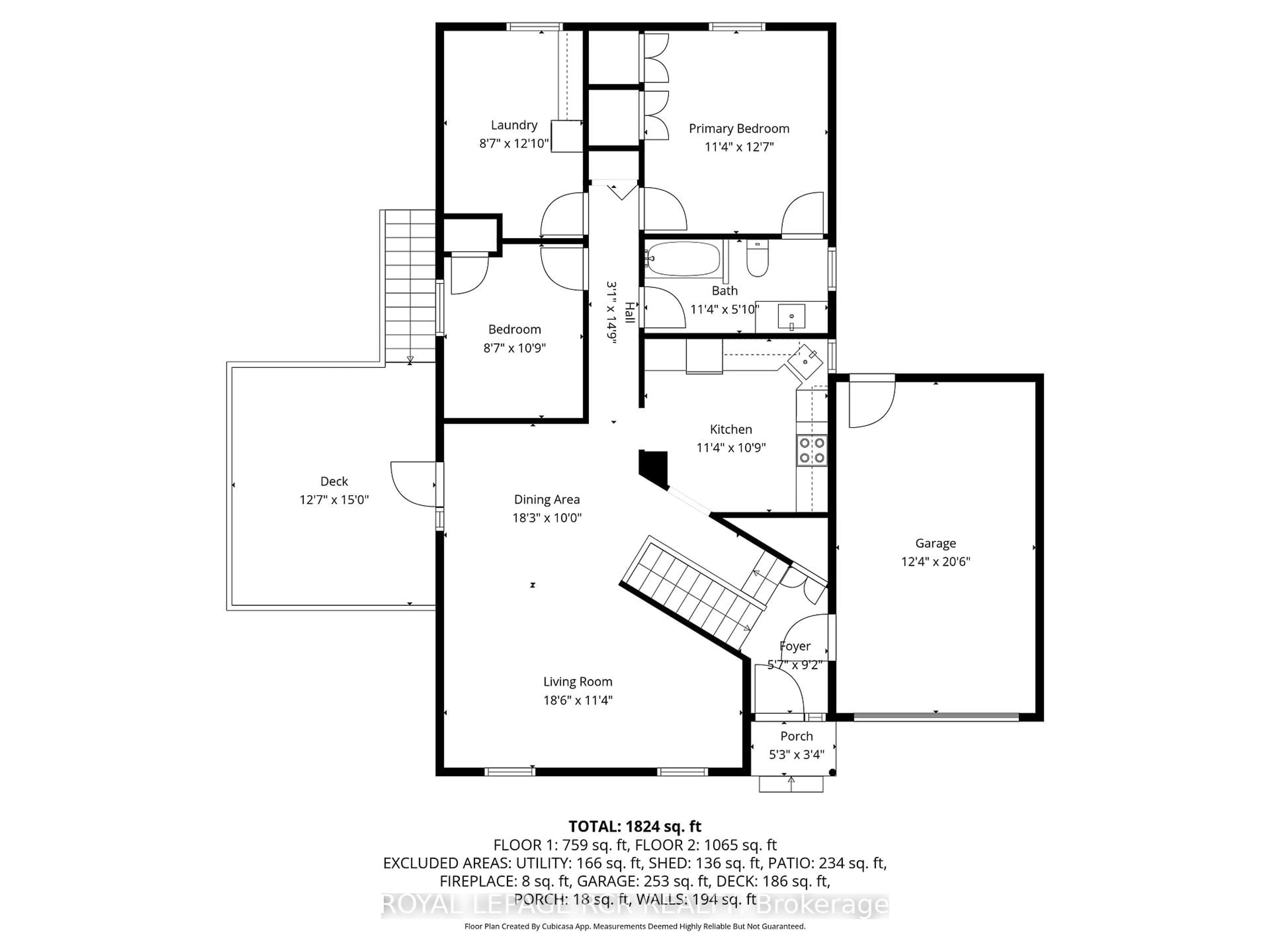 Floor plan for 56 WILSON Cres, Centre Wellington Ontario N0B 1S0