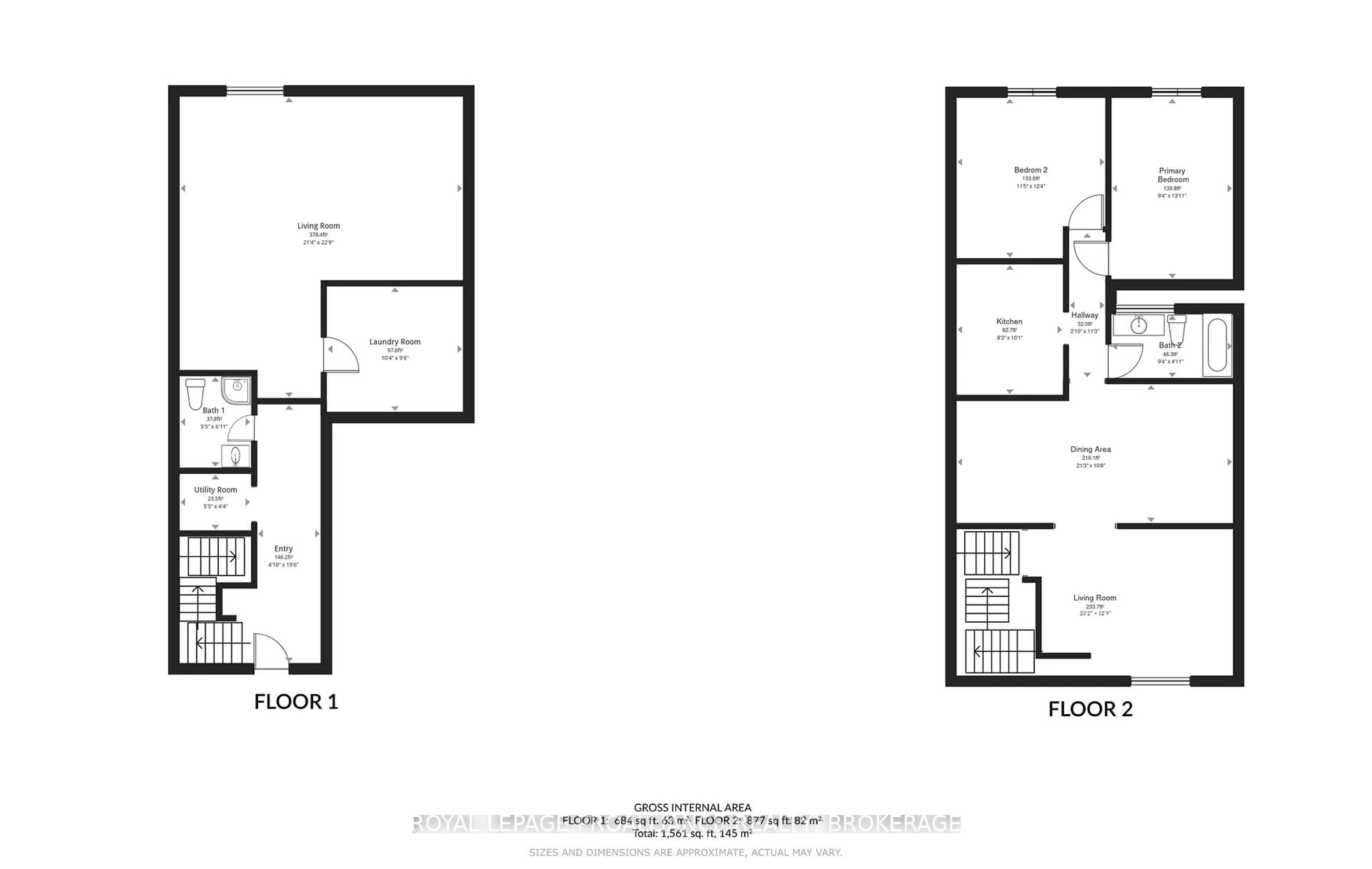 Floor plan for 591 Tanner Dr, Kingston Ontario K7M 8Y2
