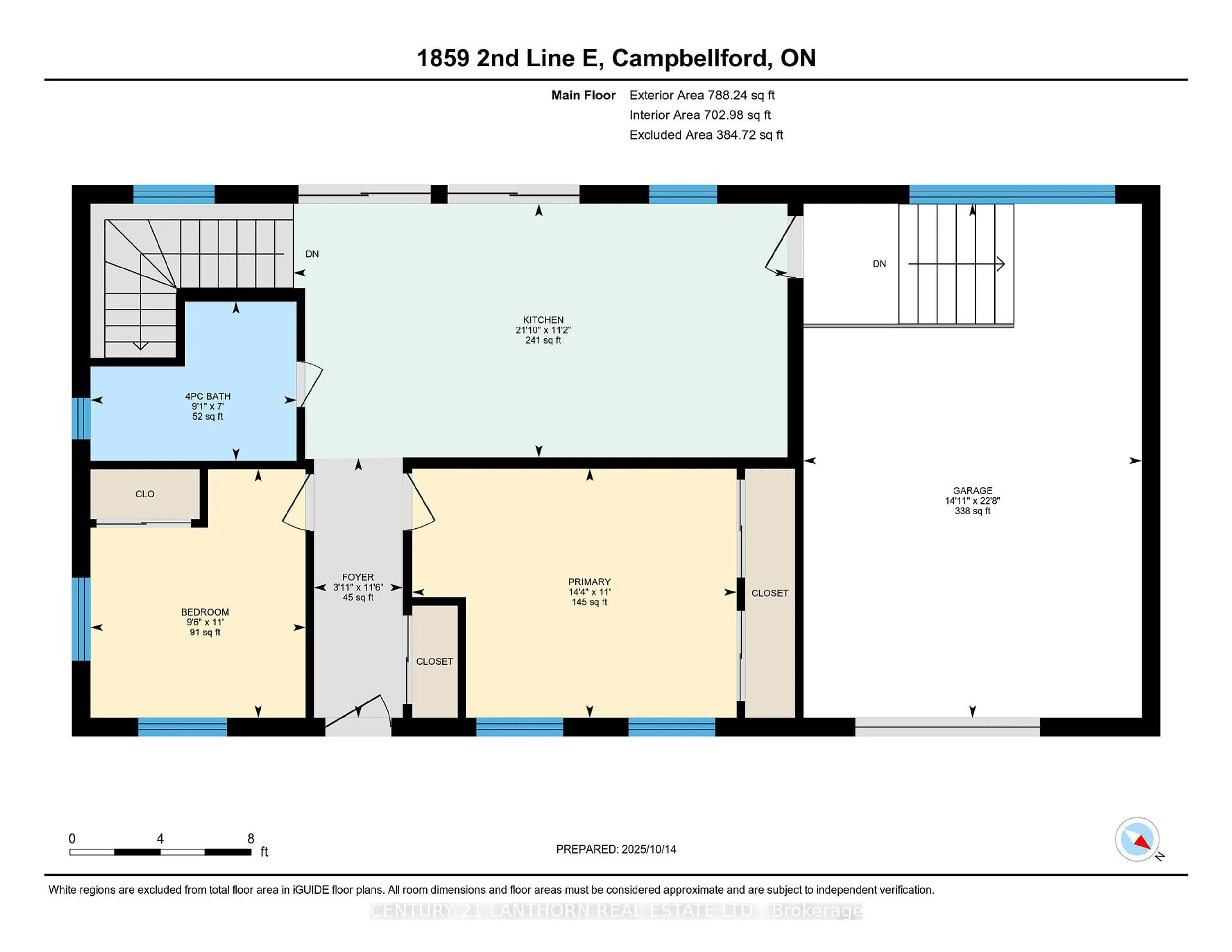 Floor plan for 1859 2nd  Line E Line, Trent Hills Ontario K0L 1L0
