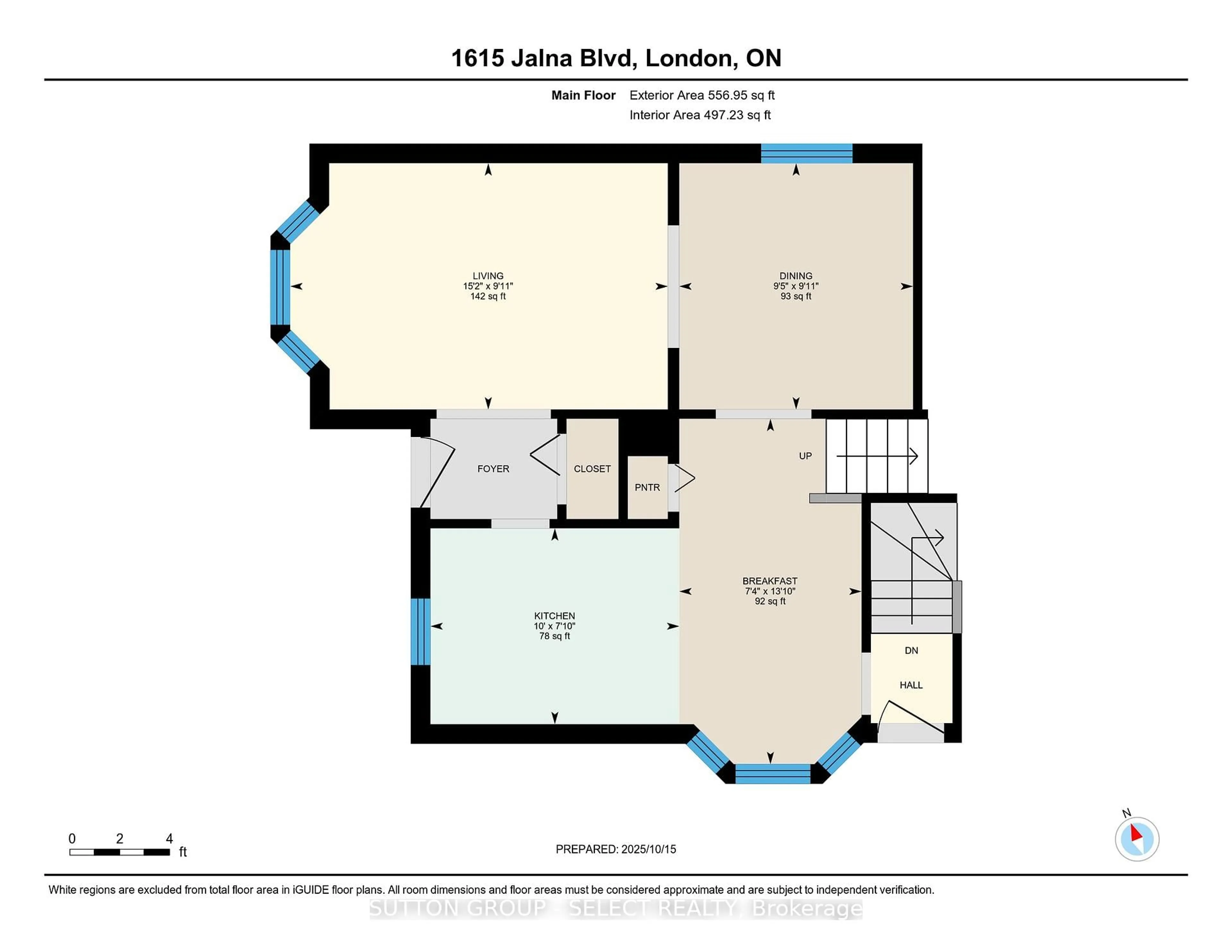 Floor plan for 1615 Jalna Blvd, London South Ontario N6E 3K9