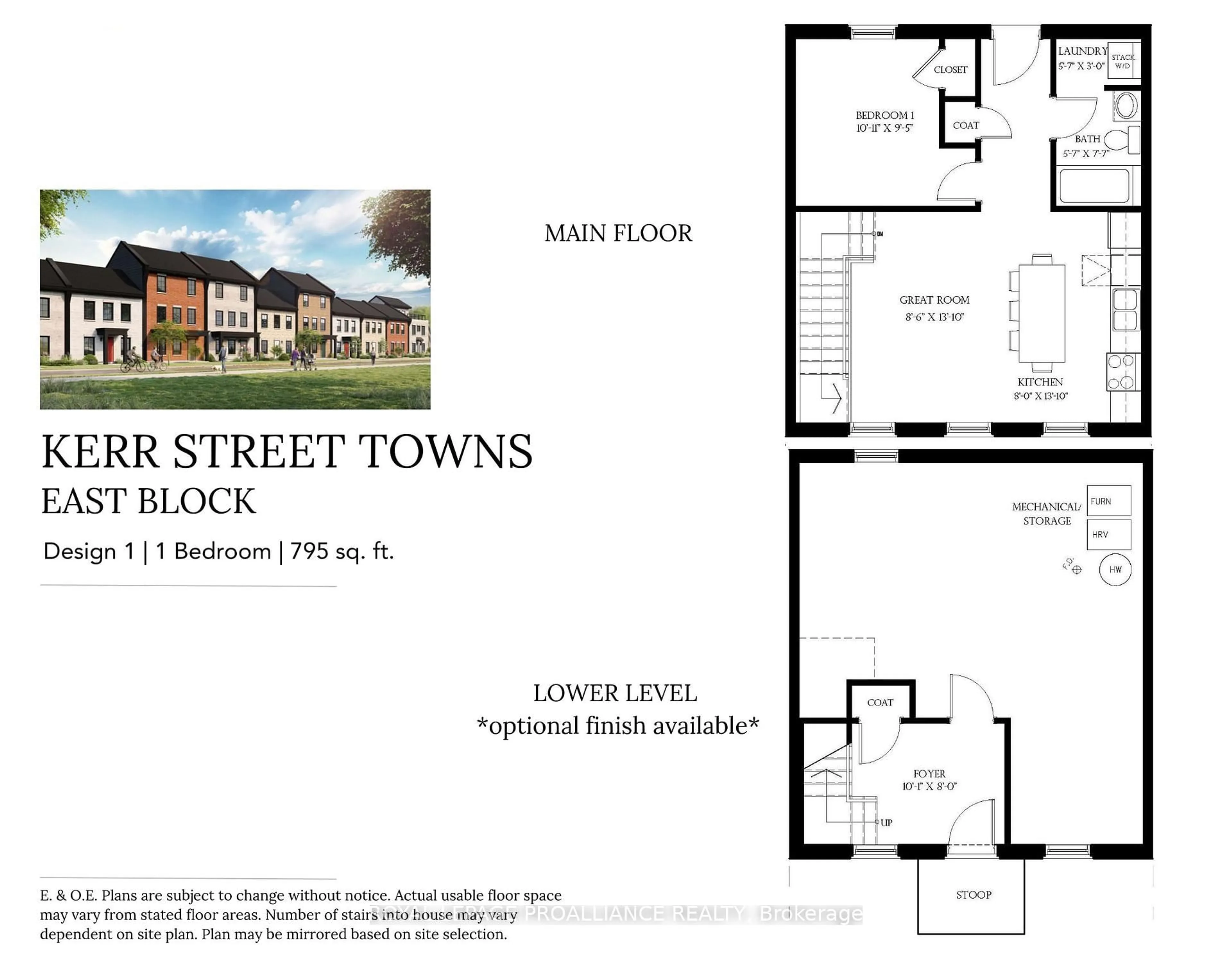 Floor plan for 922 Kerr St, Cobourg Ontario K9A 1N6