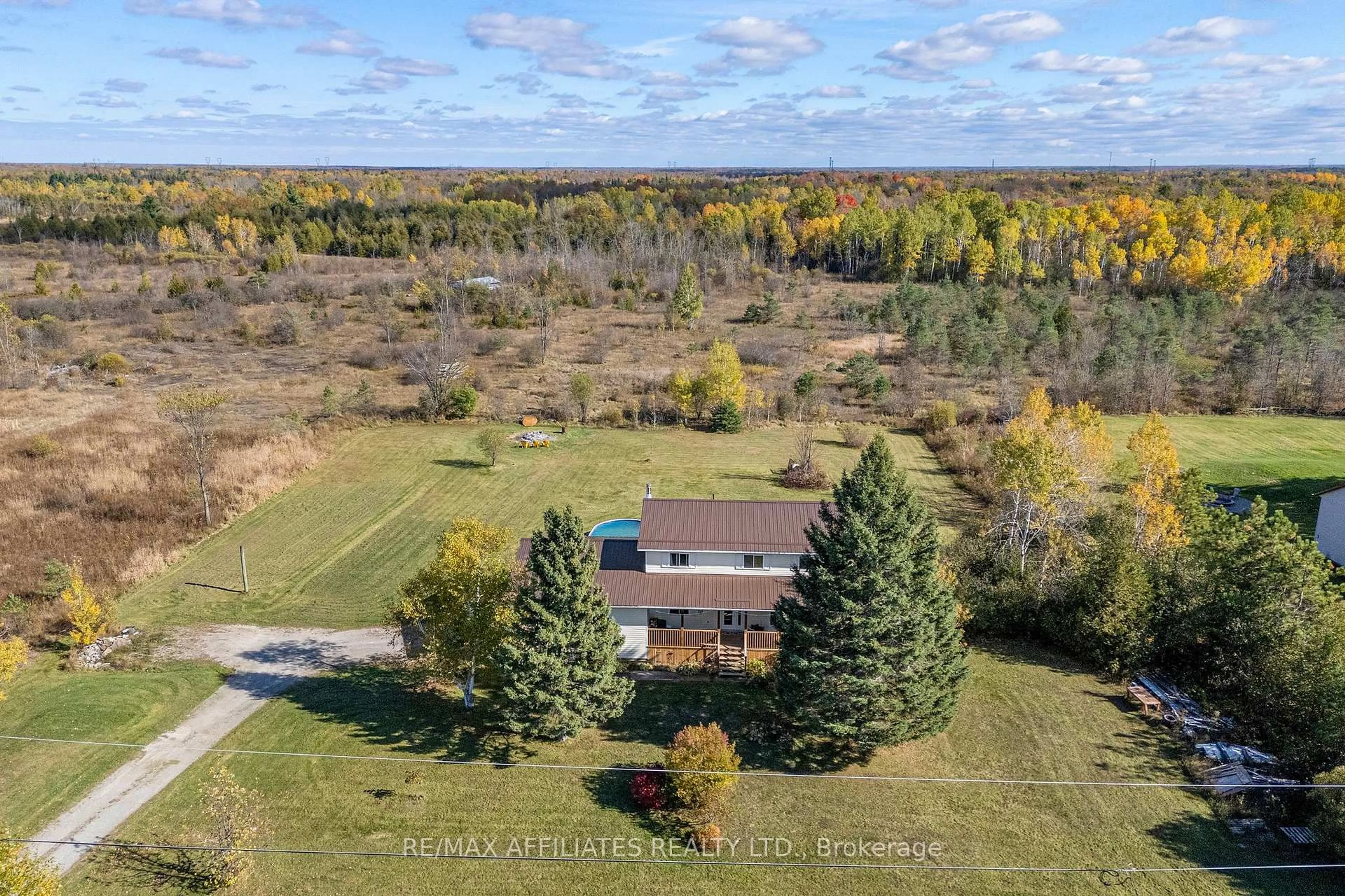 A pic from outside/outdoor area/front of a property/back of a property/a pic from drone, water/lake/river/ocean view for 817 Code Dr, Smiths Falls Ontario K7A 4S6