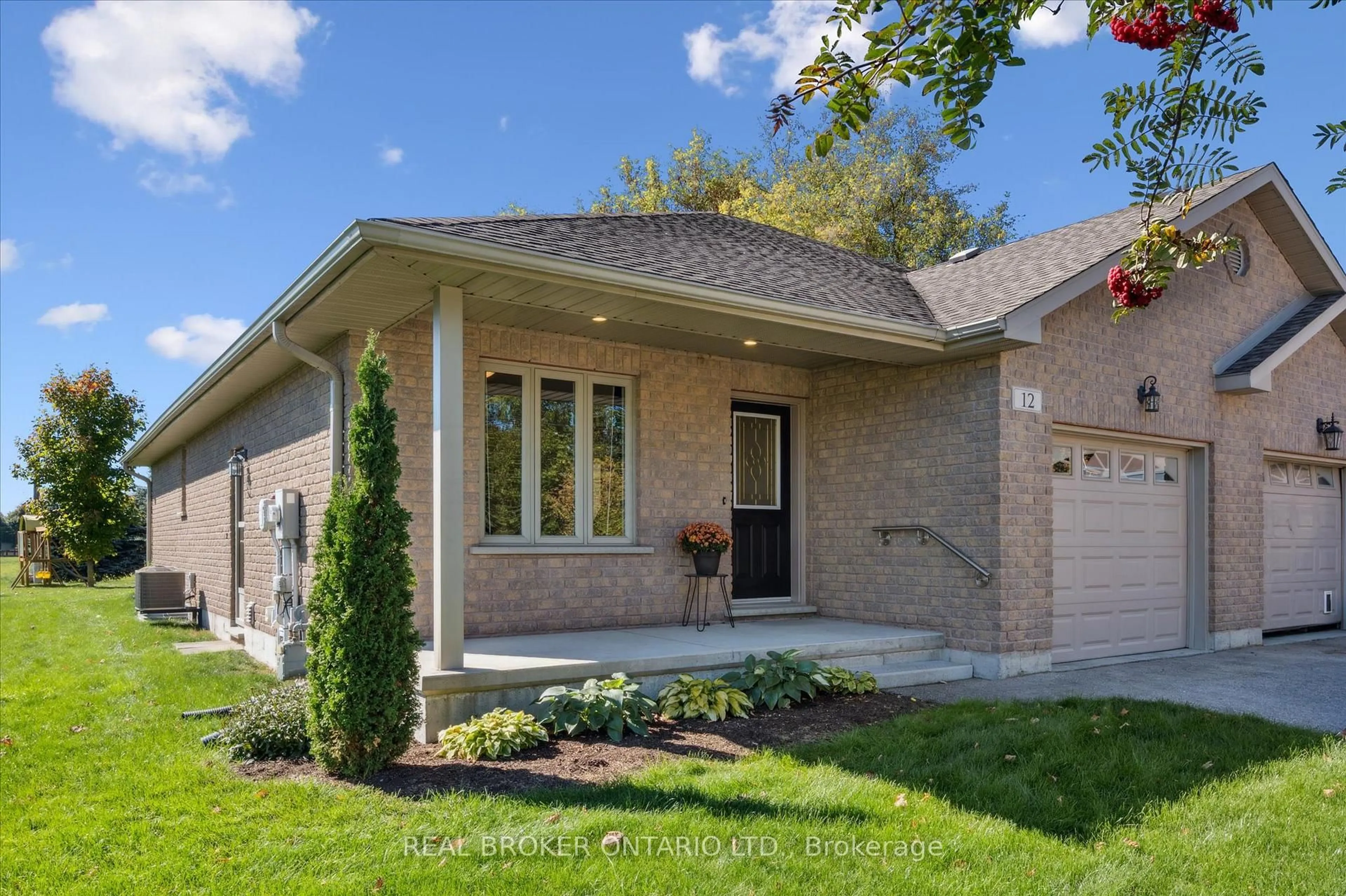 Home with brick exterior material, street for 12 Caroline St, Mapleton Ontario N0G 2K0