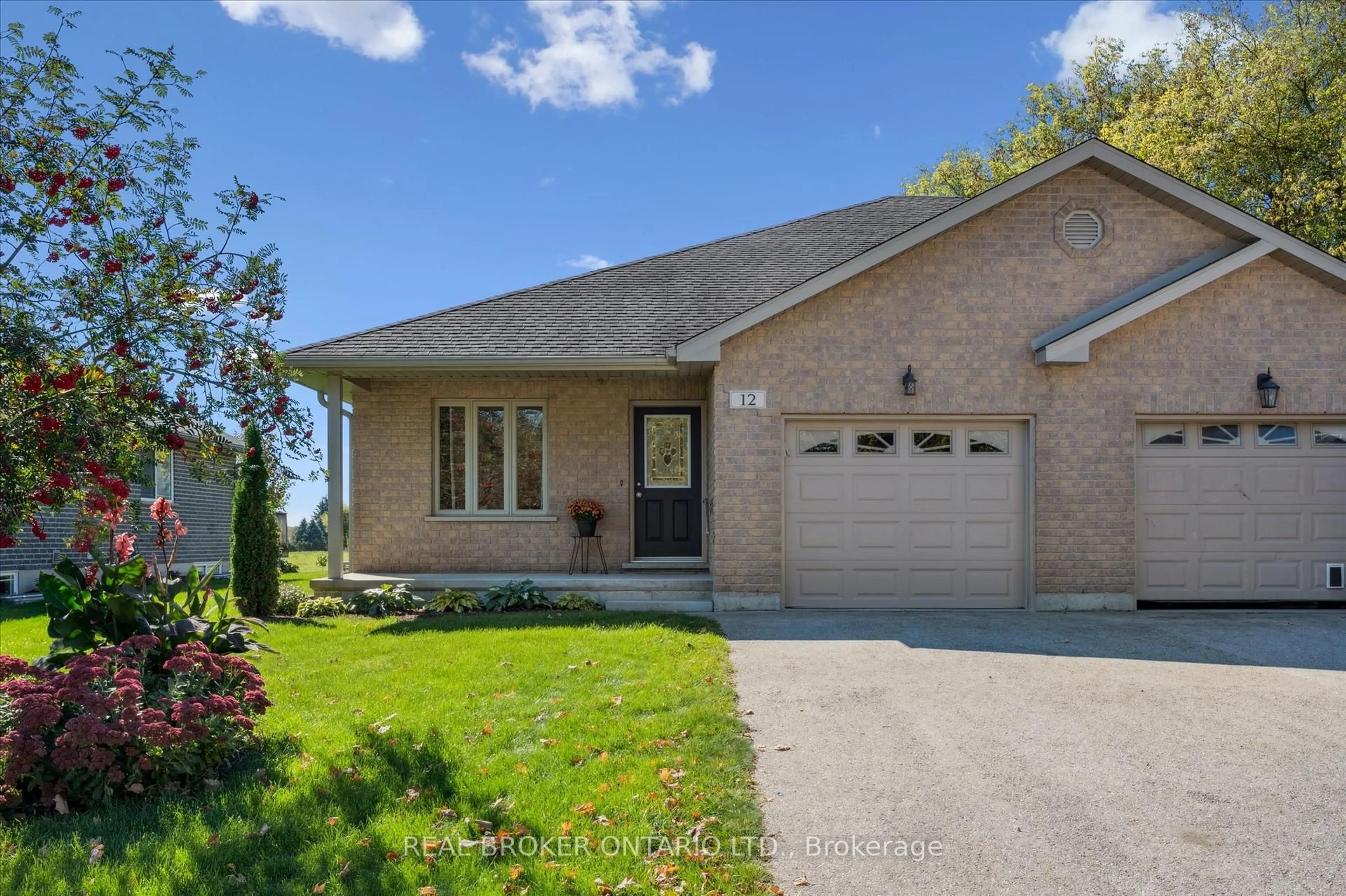 Home with brick exterior material, street for 12 Caroline St, Mapleton Ontario N0G 2K0
