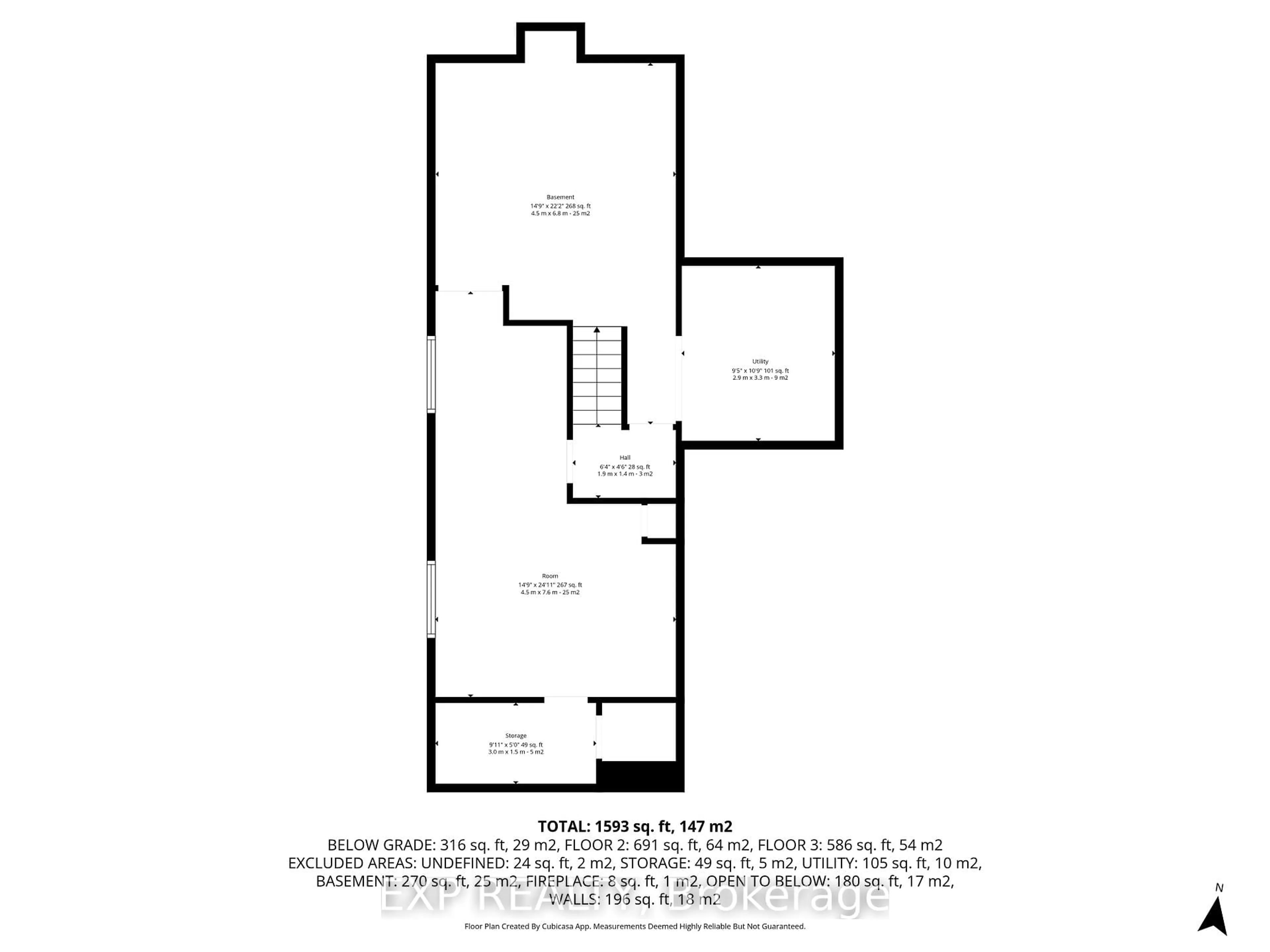 Floor plan for 32 Maple View Cres, Ottawa Ontario K2G 5J6