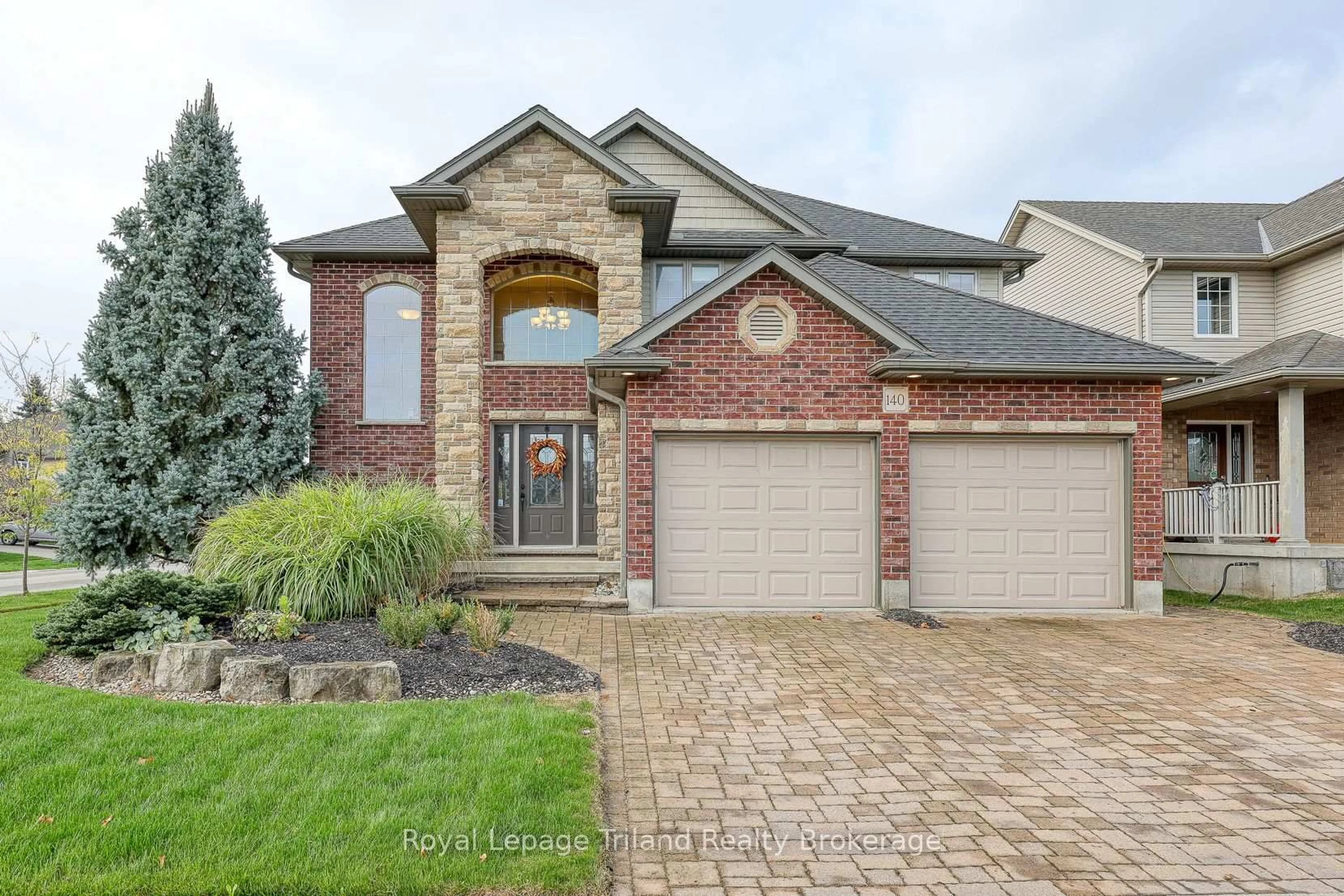 Home with brick exterior material, street for 140 Cardinal Dr, Woodstock Ontario N4T 0B2