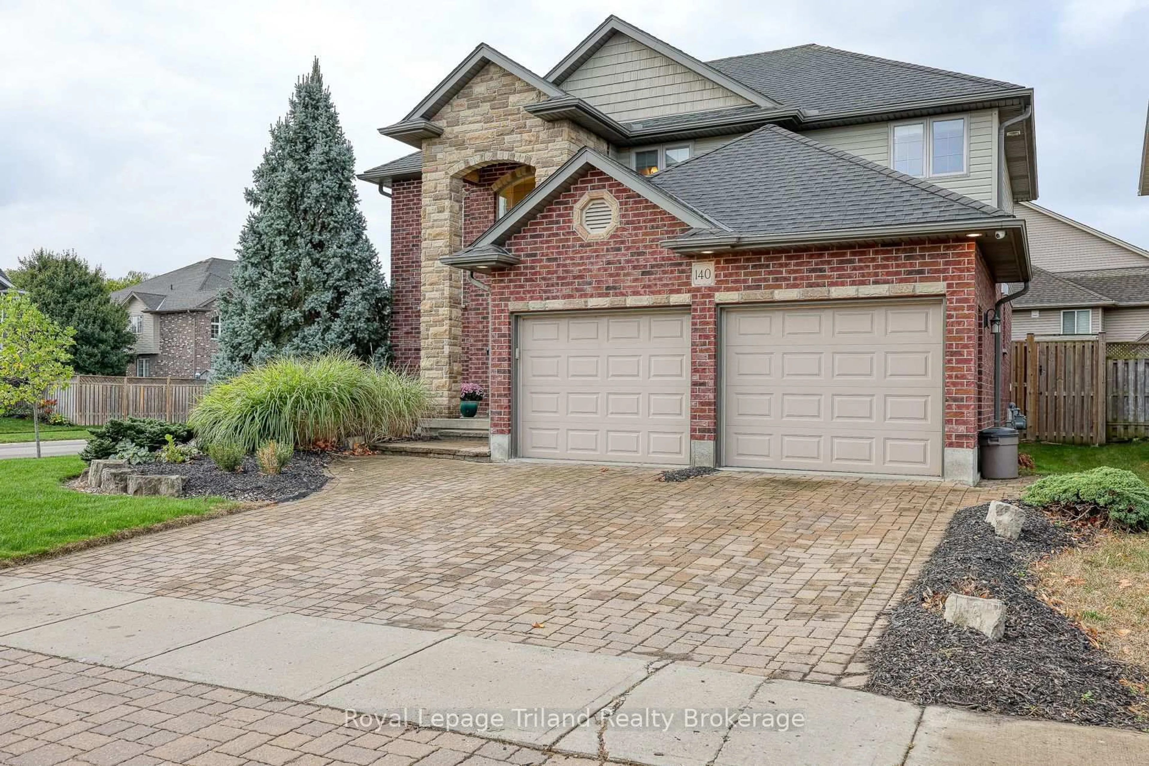 Home with brick exterior material, street for 140 Cardinal Dr, Woodstock Ontario N4T 0B2